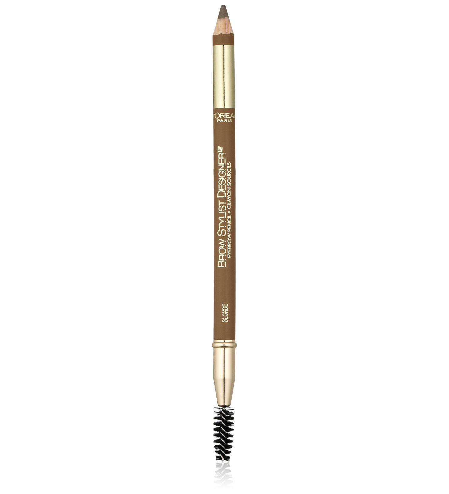 L'Oreal Brow Stylist Designer Eyebrow Pencil 305 Blonde - 0.045 oz | Perfectly Defined Brows - Buy Online on GoSupps.com