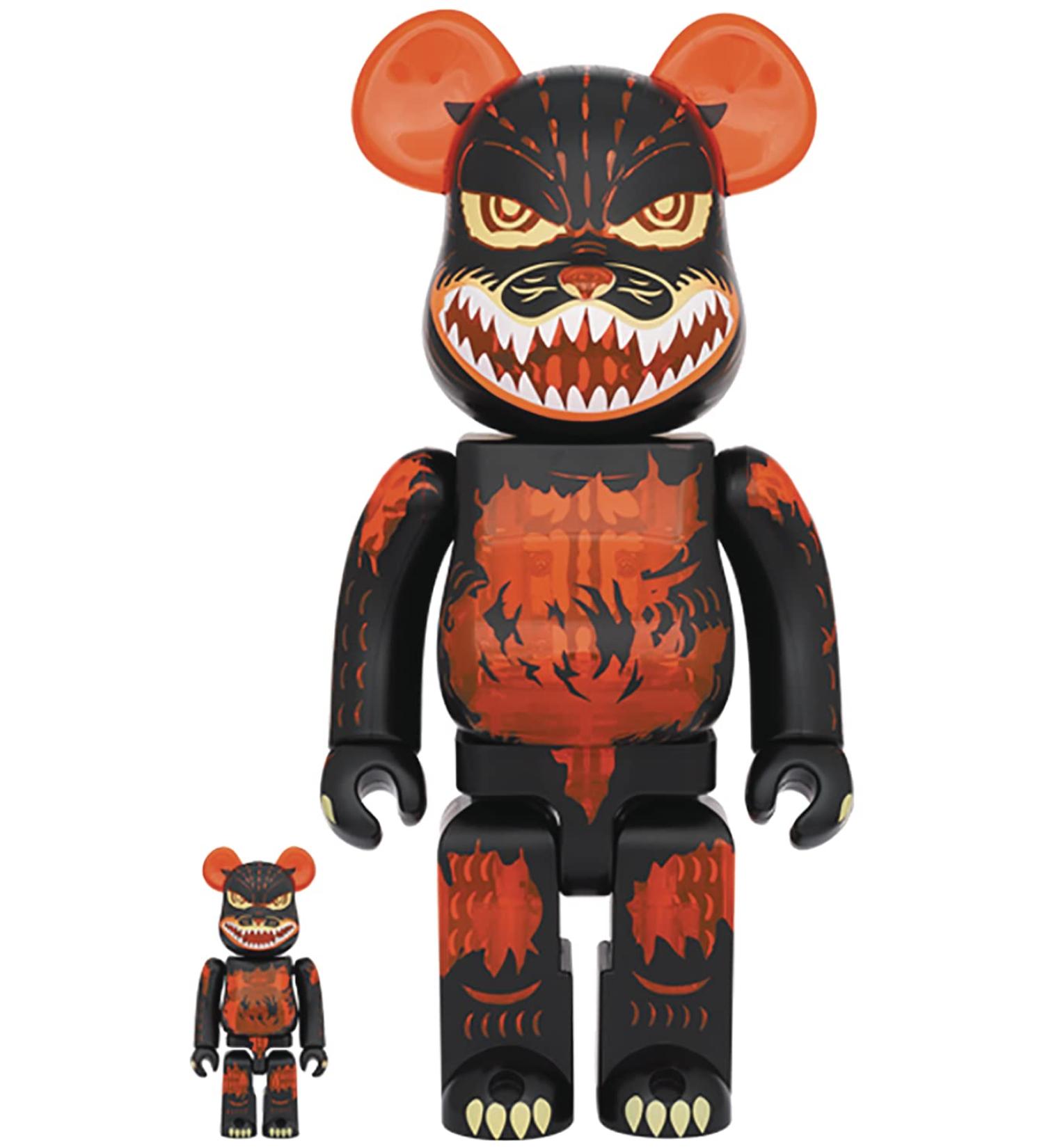 Medicom Godzilla VS DESTOROYAH Godzilla Meltdown 100% & 400% BEARBRICK