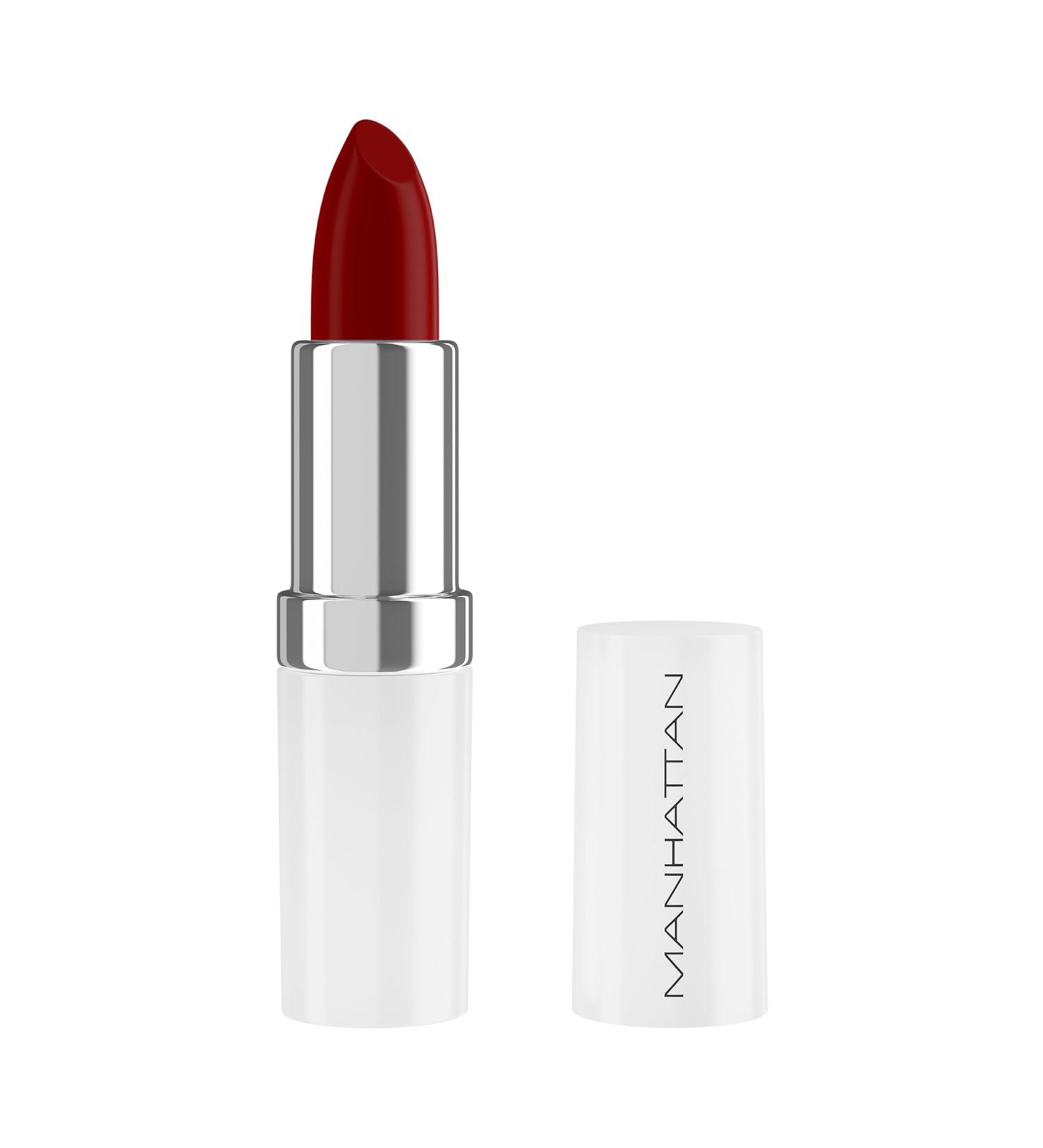 Coty Beauty Germany Manhattan Lasting Perfection Satin lipstick 890 alarm lipstick for intensive longlasting color and moisturizing care - Buy Online on GoSupps.com