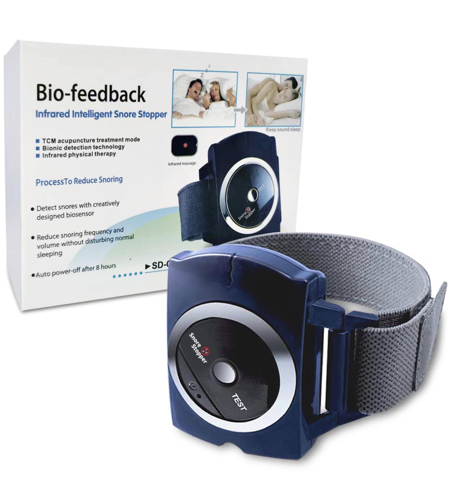Smart Snore Stopper Sleep Connection Wristband - Effective Anti-Snoring Solution for Men and Women - Buy Online on GoSupps.com