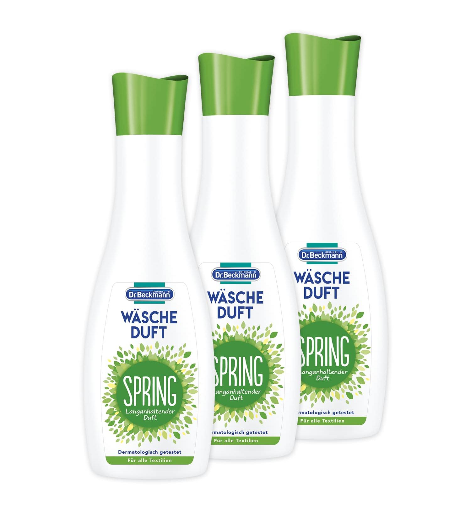 Buy Dr. Beckmann Laundry Air Spring 3-Pack | Fresh Fragrance Without Fabric Softener | Suitable for All Textiles | 750 ml Total - Buy Online on GoSupps.com