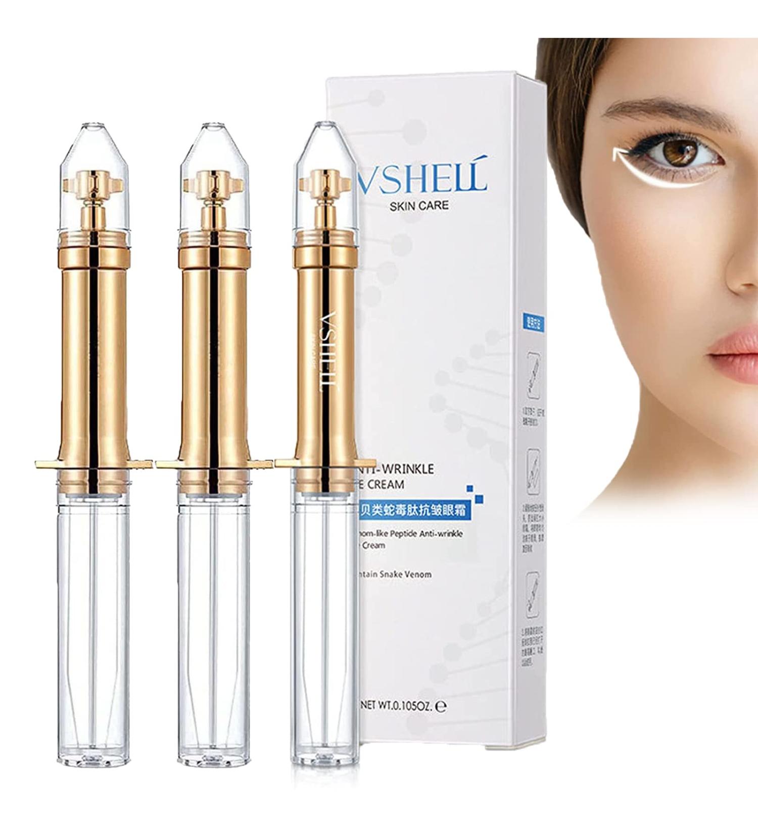 LumiLight VShell Anti-Wrinkle Eye Cream - Snake Venom Peptide Formula (3 PCS) - Buy Online on GoSupps.com