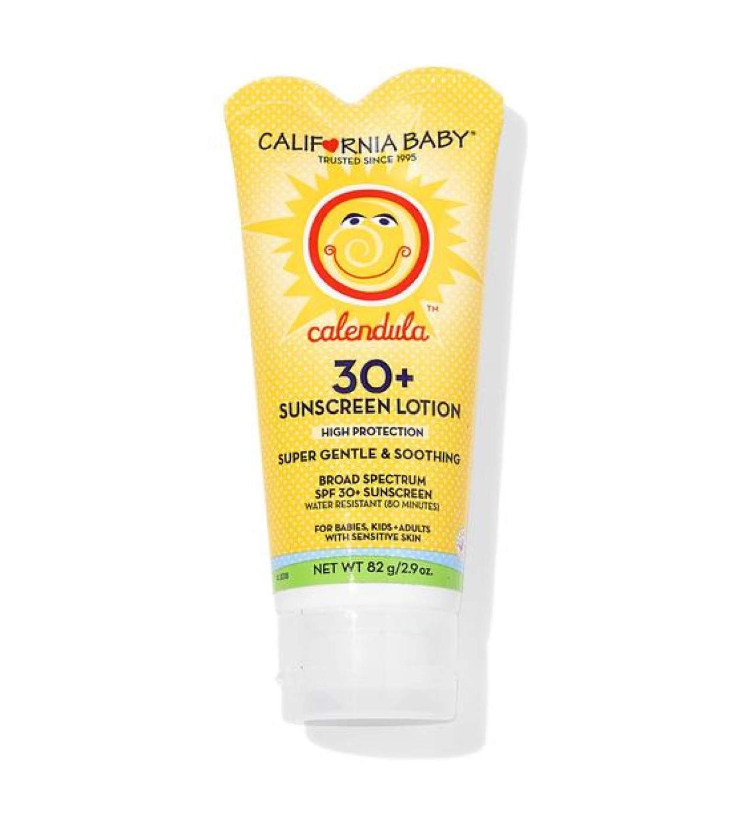 California Baby Calendula Face & Body SPF 30+ Sunscreen for Allergy-Prone Skin - Buy Online on GoSupps.com