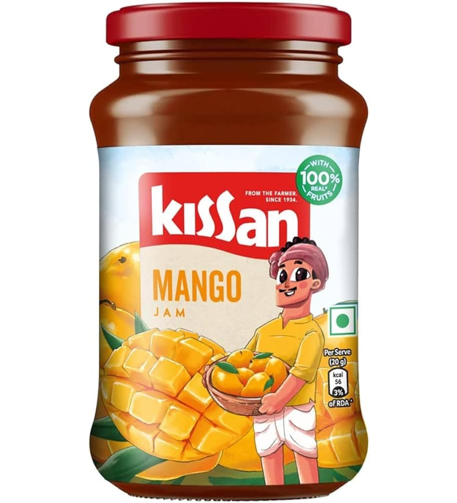 SEELANS KISSAN MANGO JAM 490G (PACK OF 2)