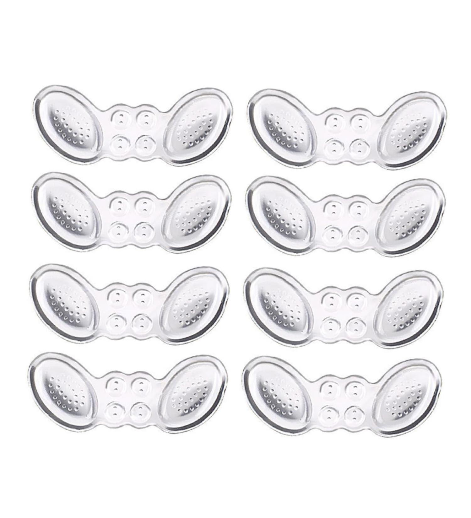 Buy Gatuida 4 Pairs Anti-Drop Heel Stickers - Transparent Adhesive Pads for High Heels - Shoe Insoles & Foot Care Solutions - International Shipping Available - Buy Online on GoSupps.com