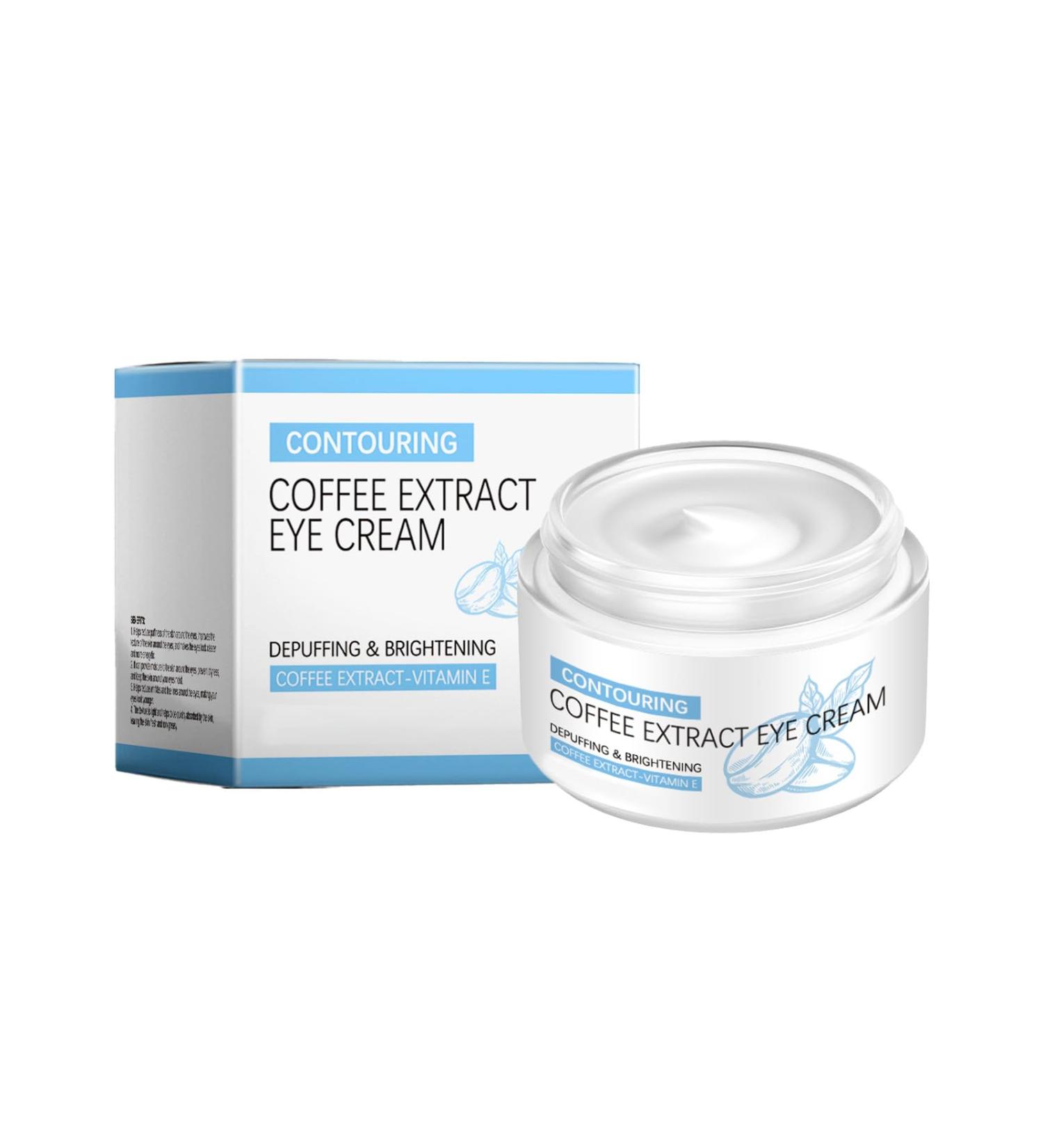 Eye Cream - Under Eye Cream Coffee Extract Eye Cream | Instant Eye Bag Removal Cream With Natural Ingredients Natural Firming Skin Eye Moisturizer For Women Girls - Buy Online on GoSupps.com