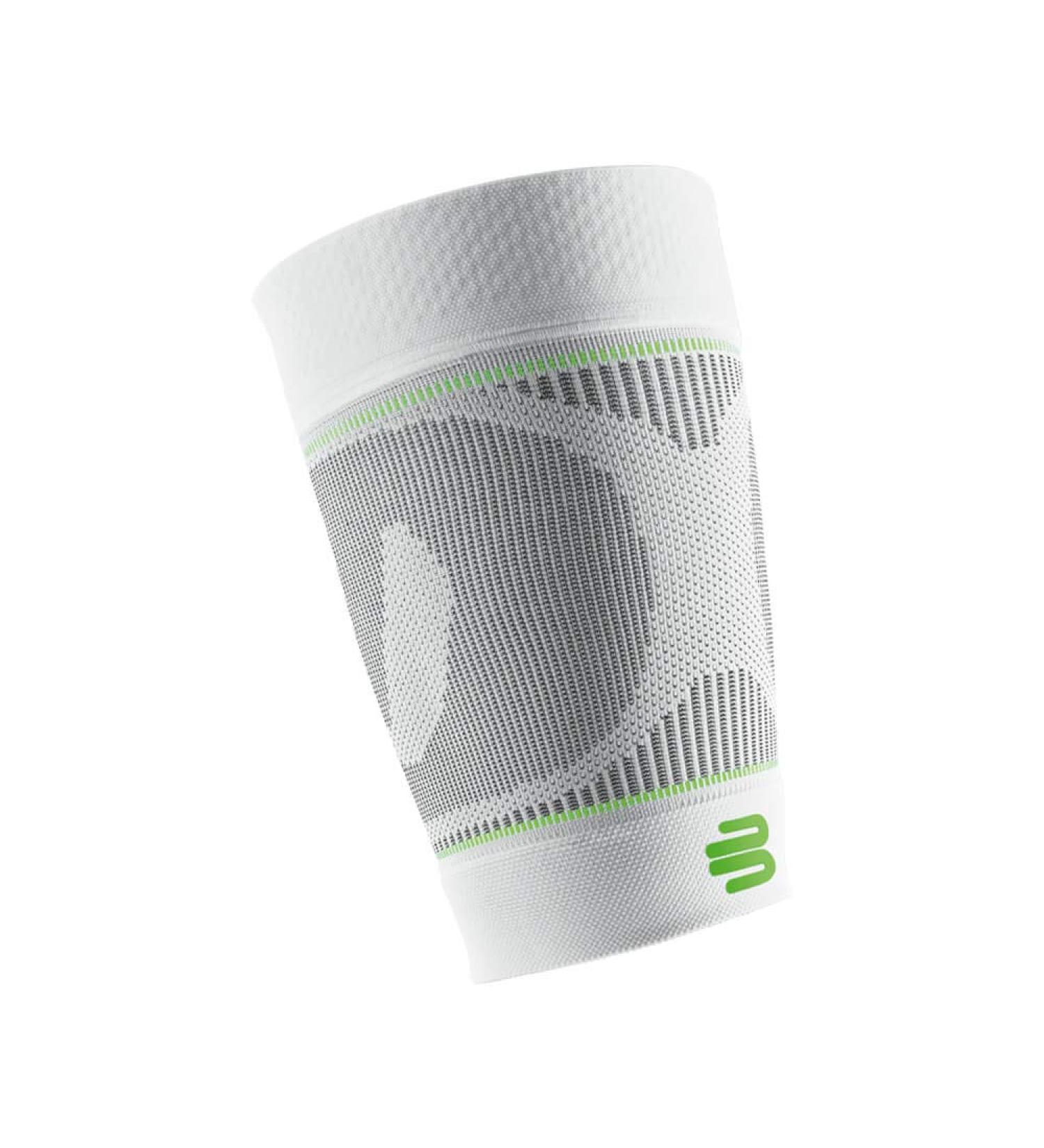 BAUERFEIND Men's Compression Thigh Brace - White XL EU | Best Support for Leg Injuries - Buy Online on GoSupps.com