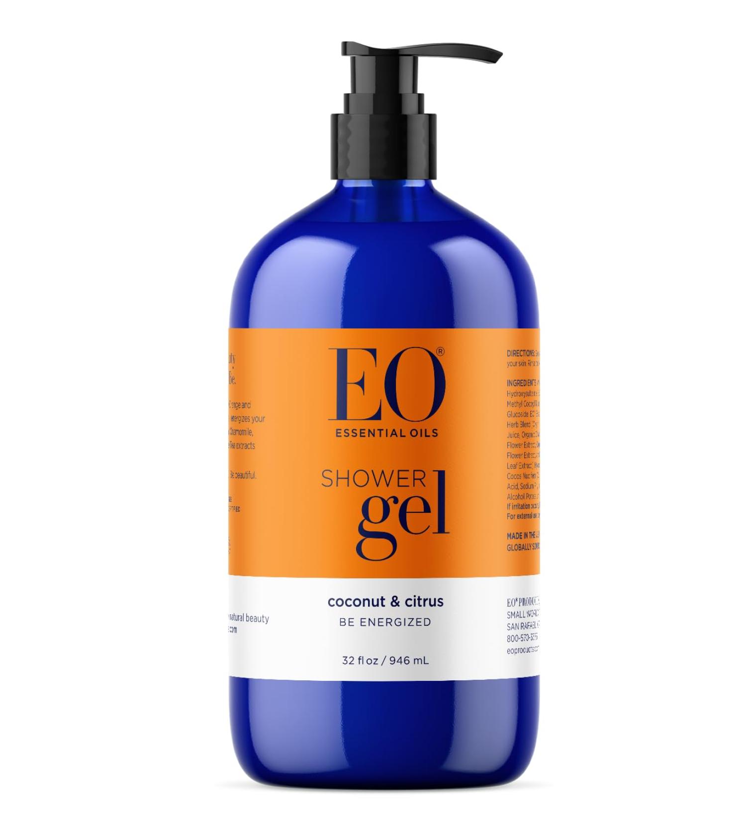 EO Essentials All Natural Shower Gel (citrus coconut 32 ounces)