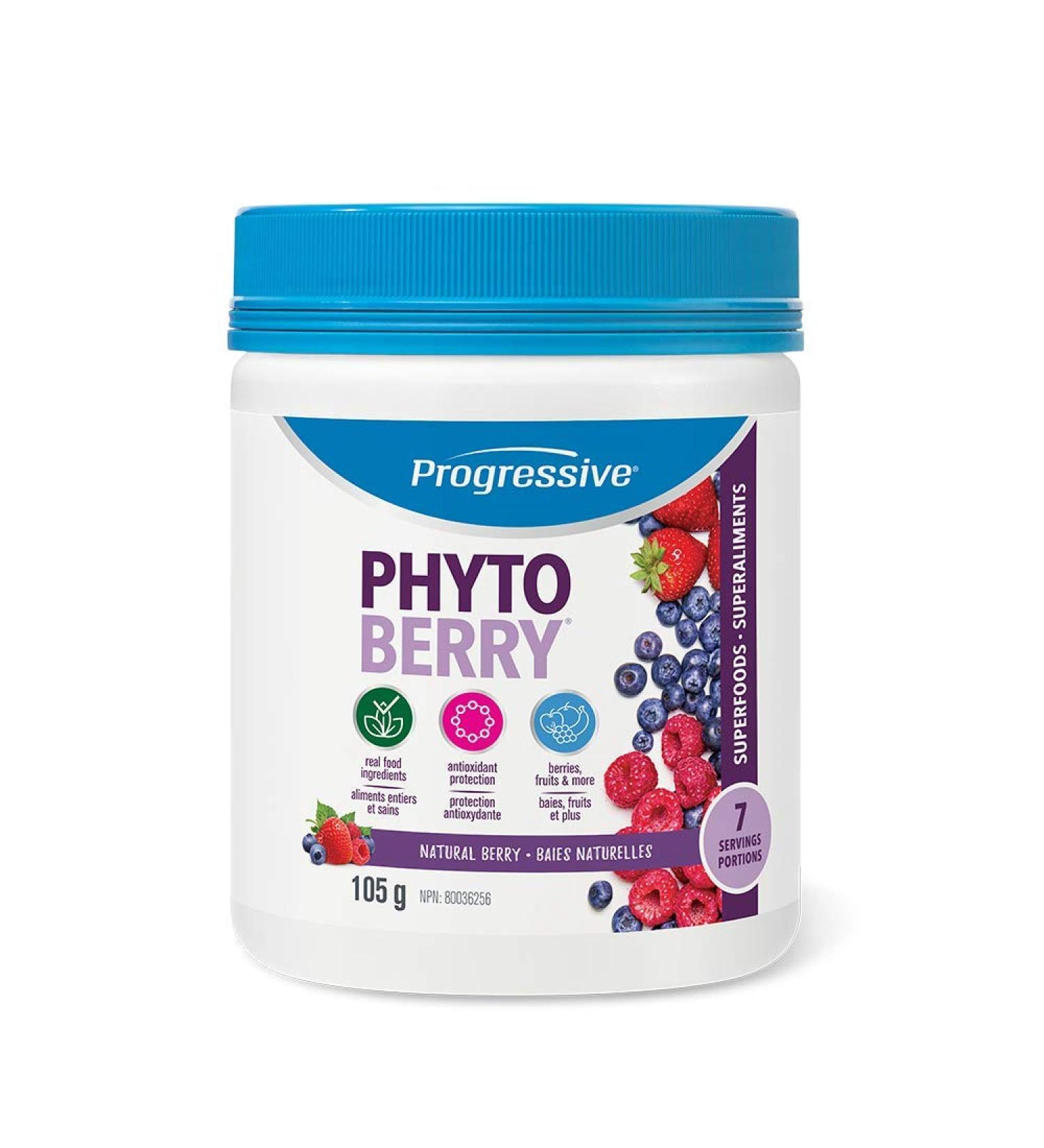 PhytoBerry - Natural Berry Flavour (900g) Brand: Progressive Nutrition