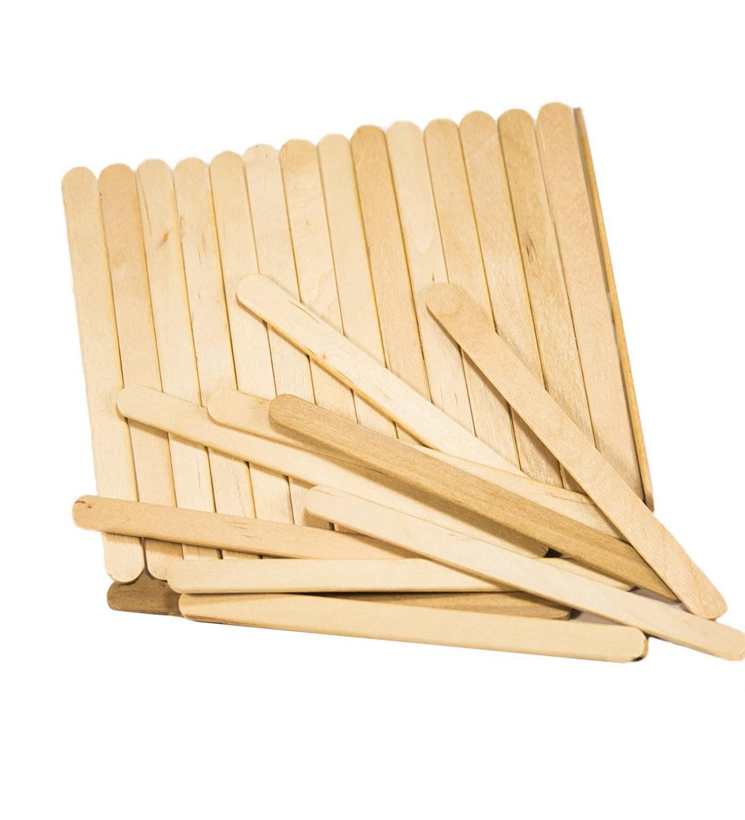 Perfectware 4.5'' Craft Sticks 1000ct - Premium Quality Wooden Sticks for Crafting - Pack of 1000 - Buy Online on GoSupps.com