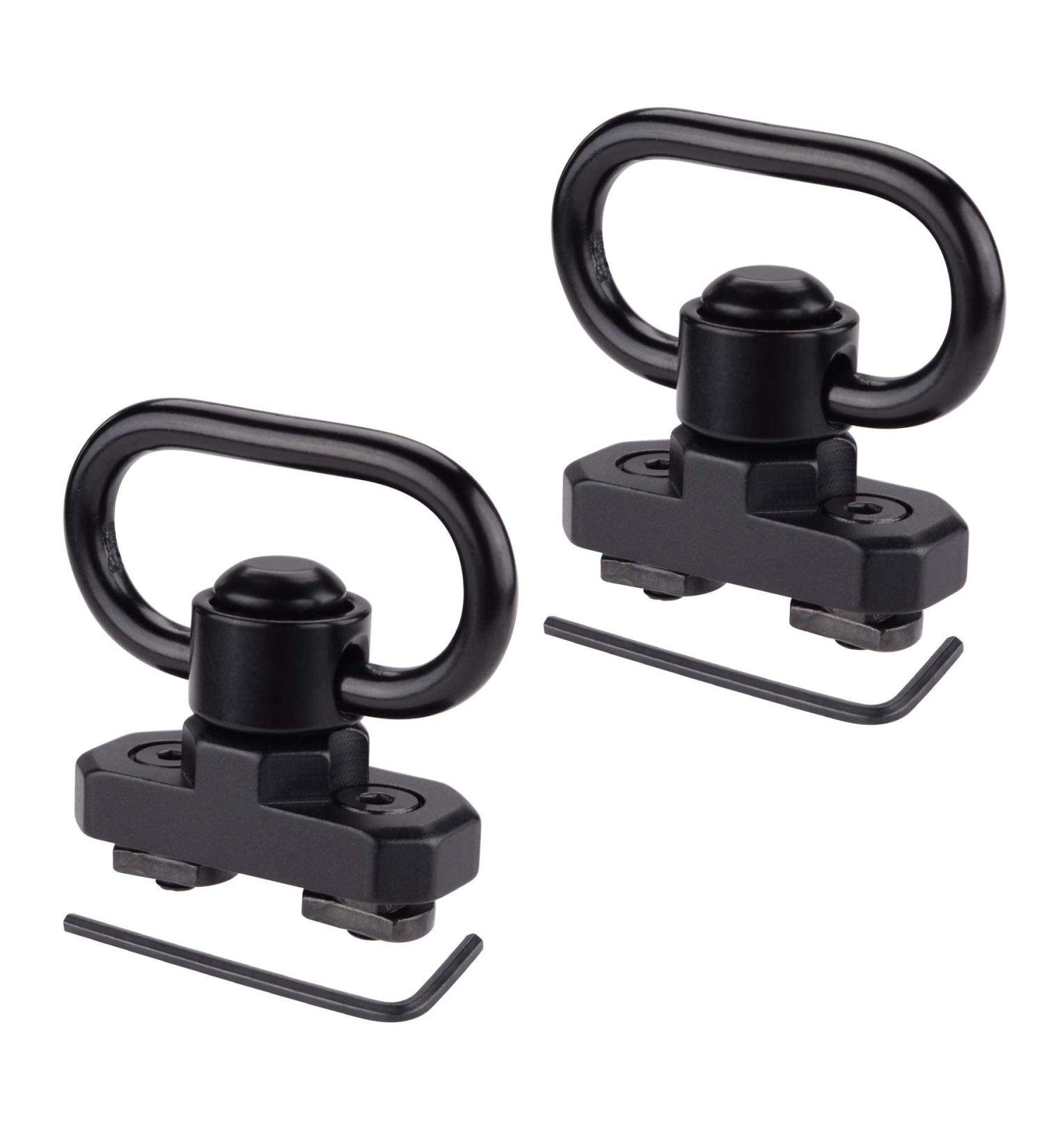 BOOSTEADY QD Quick Detach Sling Swivel - Durable Two Point Sling Mount for Secure Firearm Carry - International Shipping Available - Buy Online on GoSupps.com