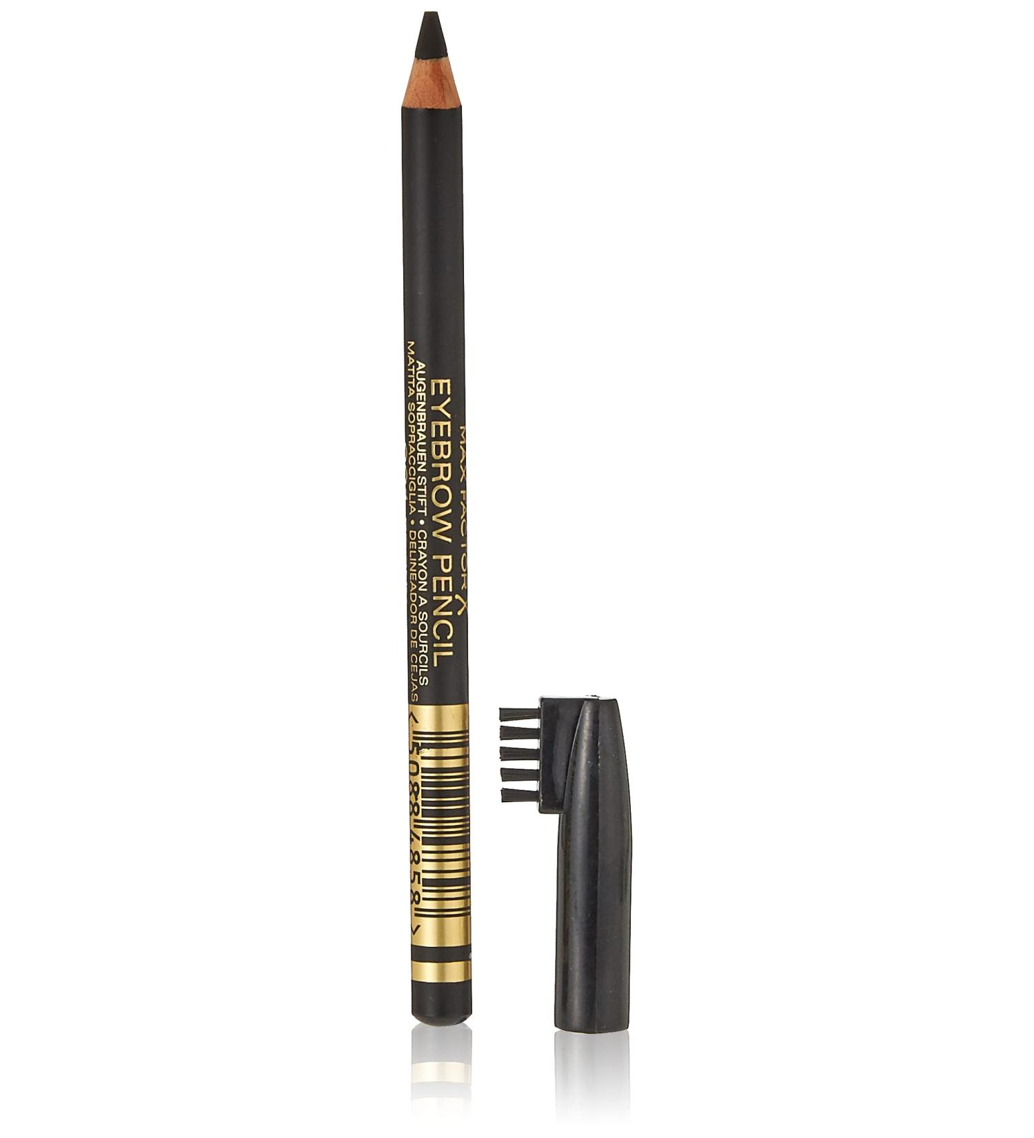 Max Factor Eyebrow Pencil #1 Ebony - Perfect for Defined Brows | 1 Pc - International Shipping Available - Buy Online on GoSupps.com