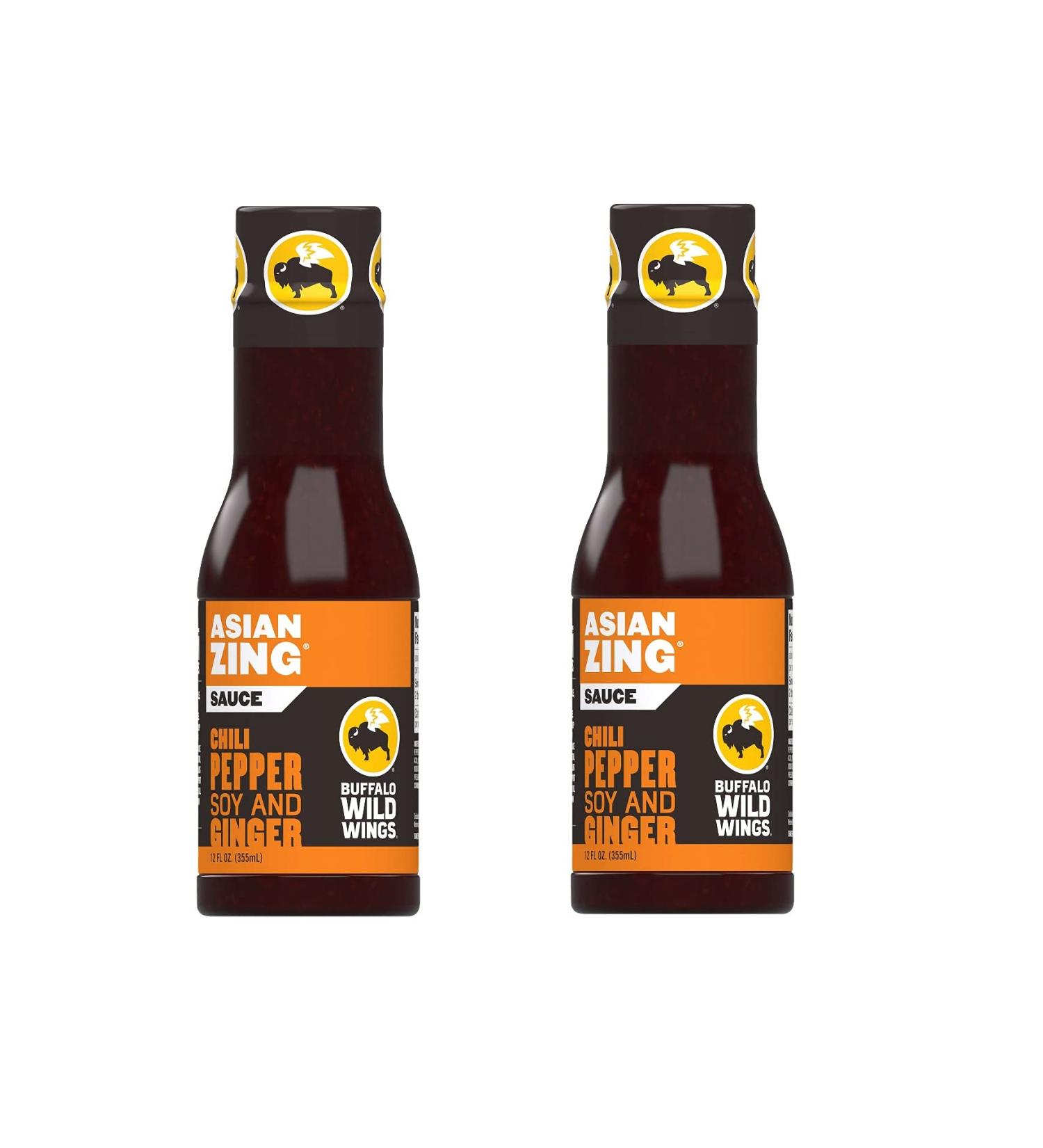 Buffalo Wild Wings Asian Zing Sauce - 12 Fl Oz (Pack of 2) - Buy Online on GoSupps.com
