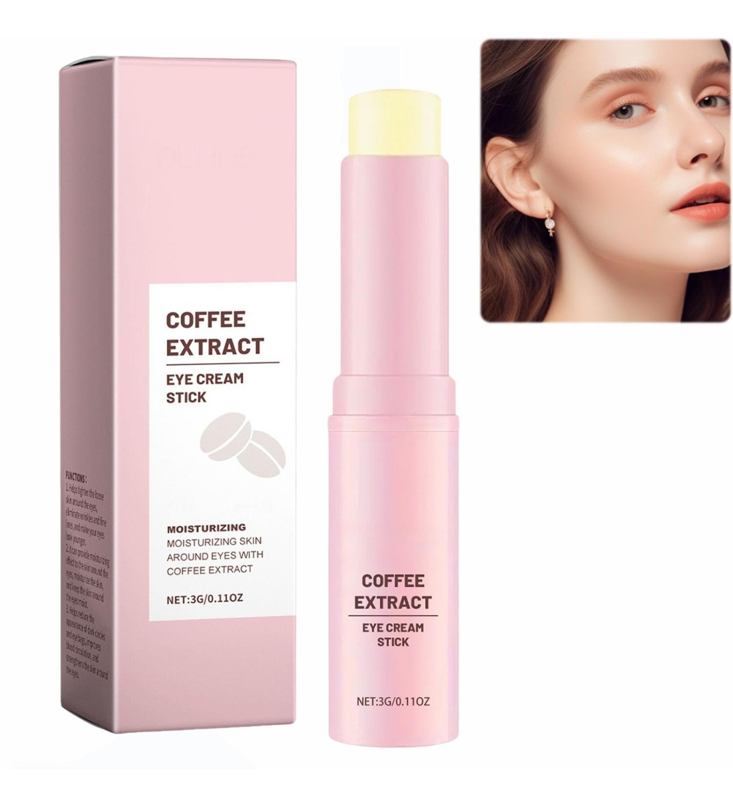  JASUBAI Retinol Caffeine Eye Cream - Firming Brightening & Moisturizing Balm for Dark Circles Puffiness & Wrinkles Anti Aging Under Eye Treatment (1 Pcs) - Buy Online on GoSupps.com