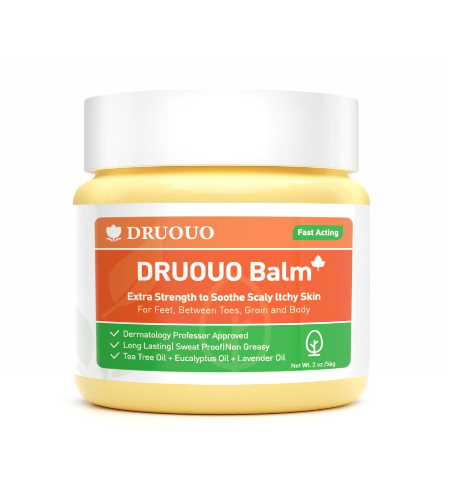 Draw Salve Eczema Cream for Athlete's Foot Relief | 8h Fast Acting Formula for Itchy Skin, Heat Rash, Tinea Versicolor, Lichen Planus, Cysts, Boils, and Ingrown Hairs - 2 Fl Oz - Buy Online on GoSupps.com
