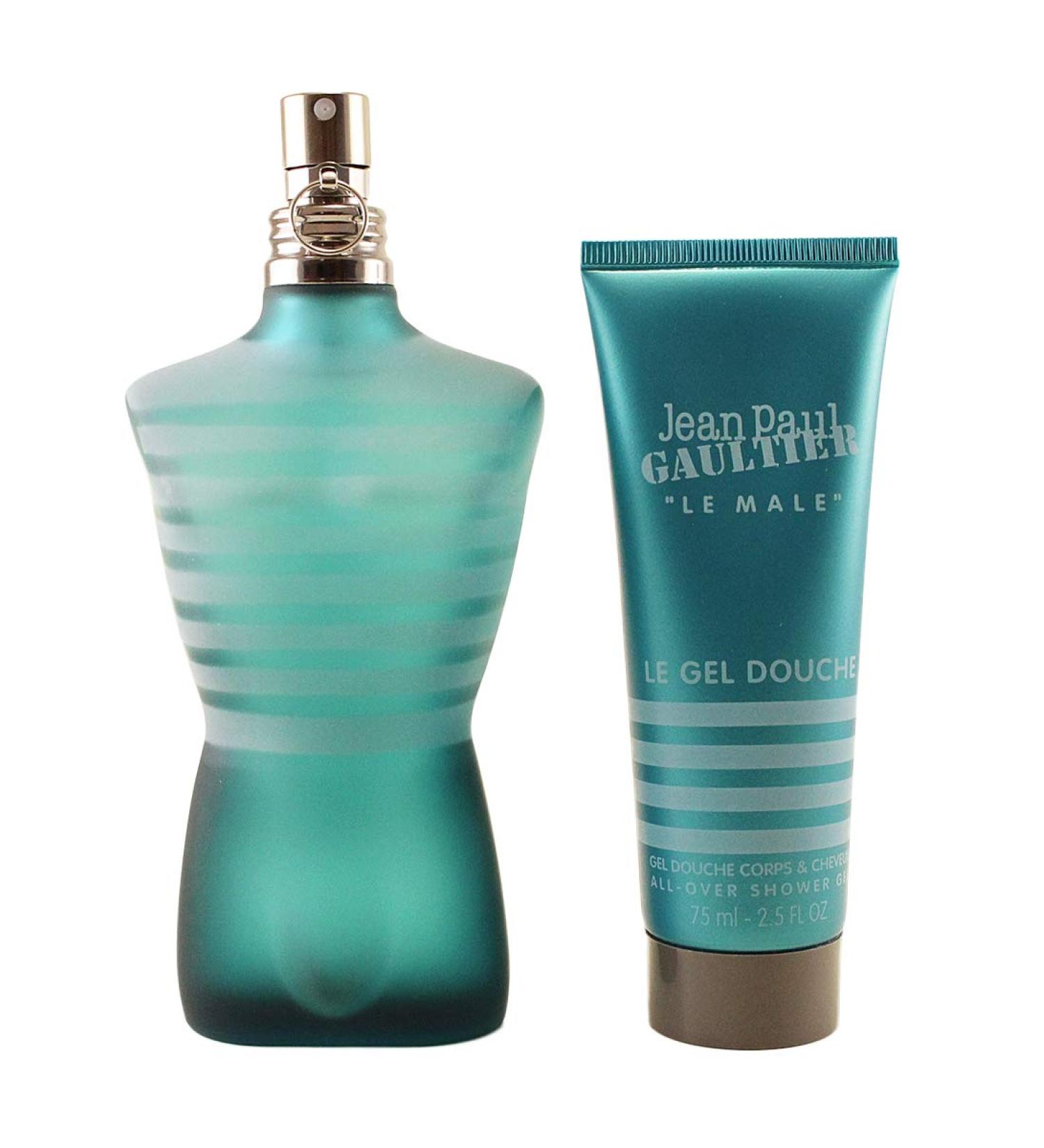 Jean Paul Gaultier Le Male 2 Pc. Gift Set for Men | Edt 4.2 Oz + All Over S/g 2.5 Oz for Men By 4.2 Fl Oz - Buy Online on GoSupps.com