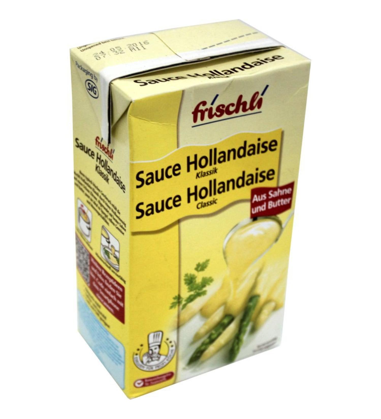 Frischli Sauce Hollandaise Classic - Authentic Creamy Sauce for Culinary Delights | International Shipping Available - Buy Online on GoSupps.com