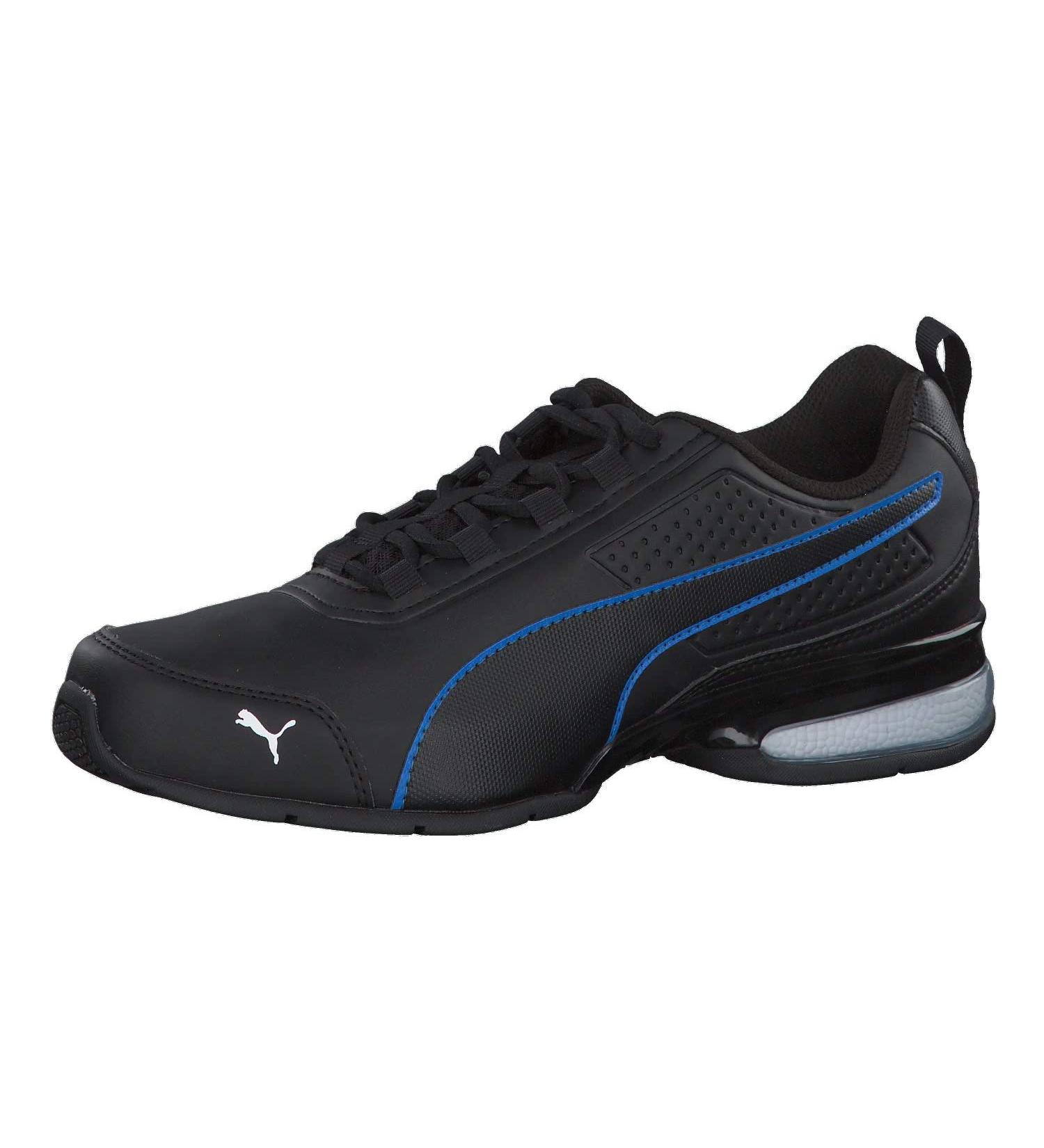 PUMA Unisex Leader VT SL Running Shoes - 43 EU - Black/White/Indigo Bunting - International Shipping Available - Buy Online on GoSupps.com
