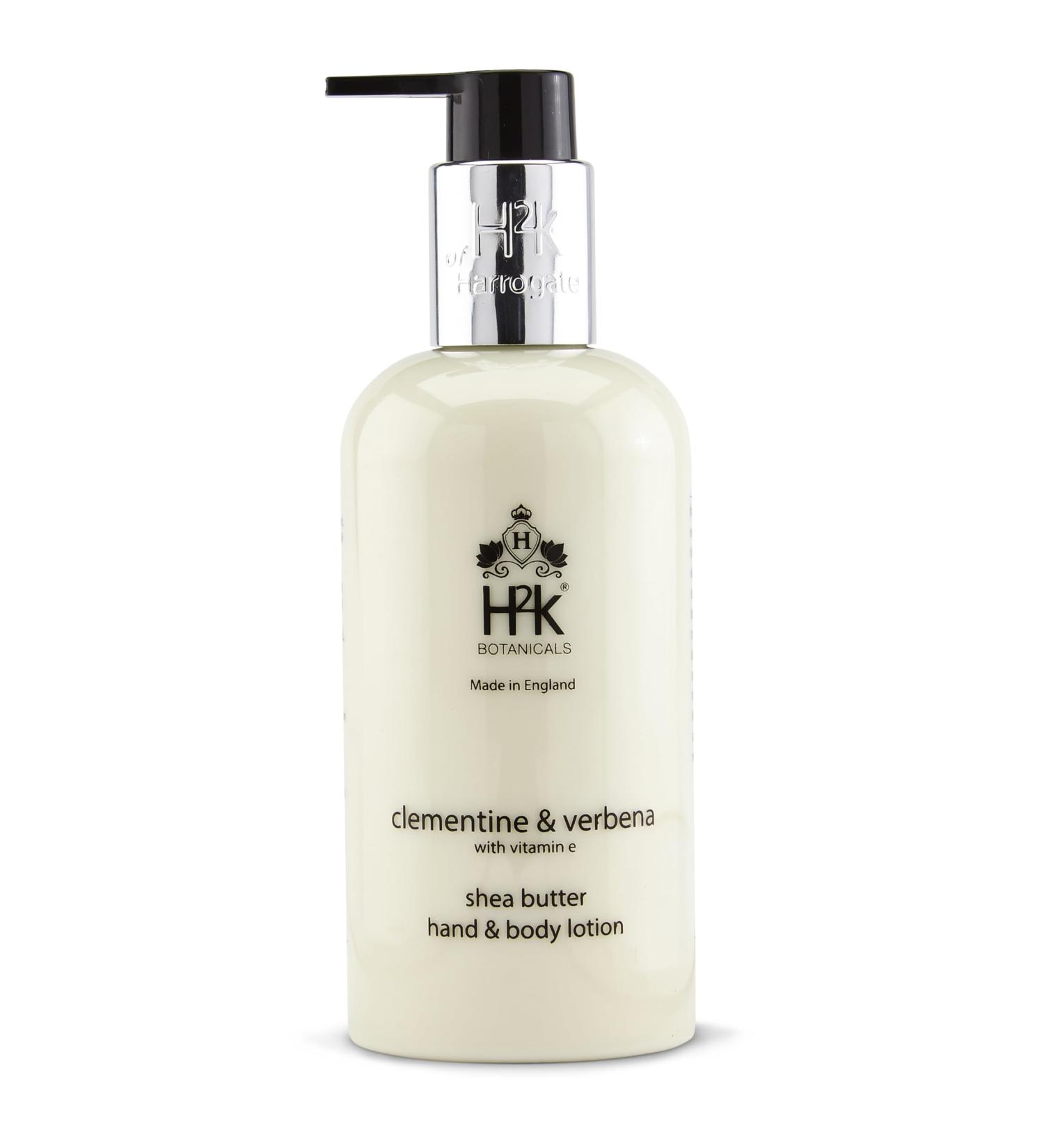 H2K Botanicals Clementine & Verbena With Vitamin E Shea Butter Hand & Body Lotion 250ml - Buy Online on GoSupps.com