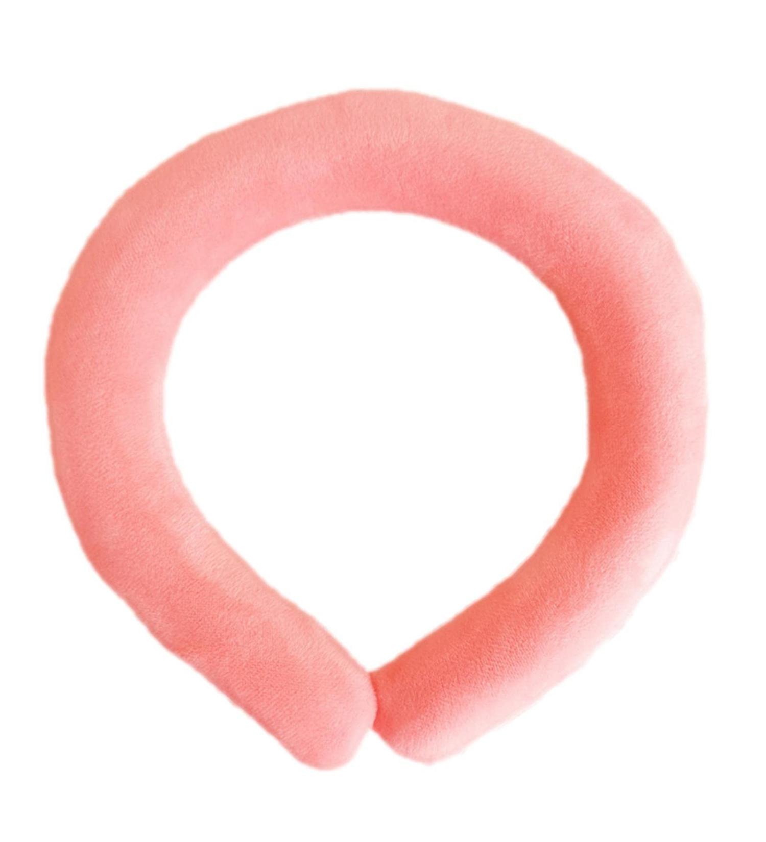 Shop Rosixehird Ergonomic Neck Heating Collar - Comfortable Leak-Proof Reusable Neck Warmer for Winter Sports & Walking - Pink - Buy Online on GoSupps.com