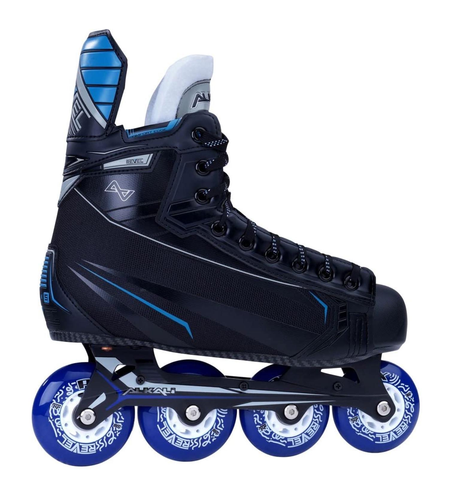 Alkali Revel 5 Senior Adult Inline Roller Hockey Skates Skate Size 13 (Shoe 14-14.5) - Buy Online on GoSupps.com