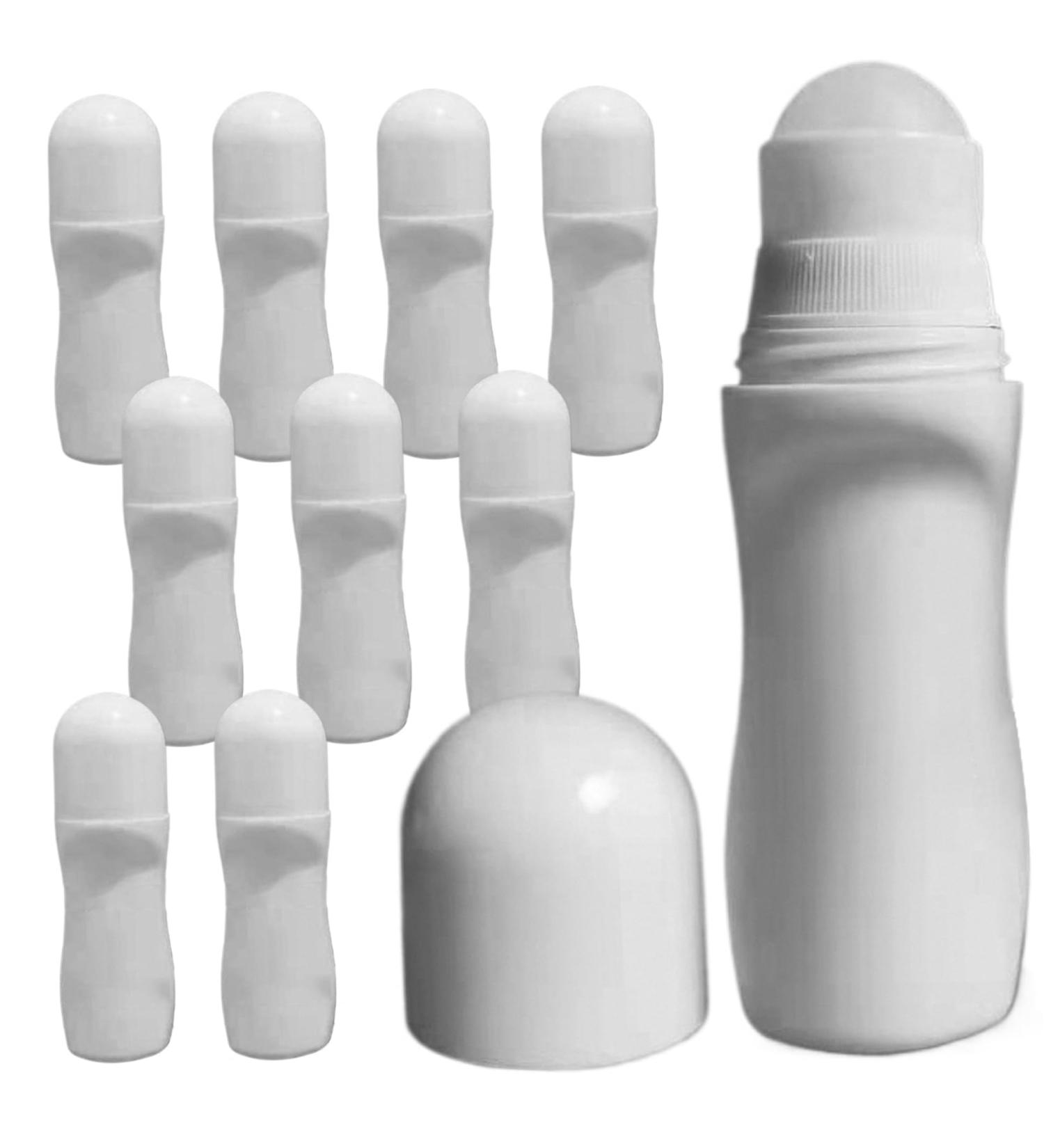 Sunscreen Applicator for Kids Adults 10Pcs 50ml Sunscreen Roller Applicator Refillable Portable Empty Curved Sunblock Applicator for Beach Seaside Travel Sunscreen Roller Applicator - Buy Online on GoSupps.com