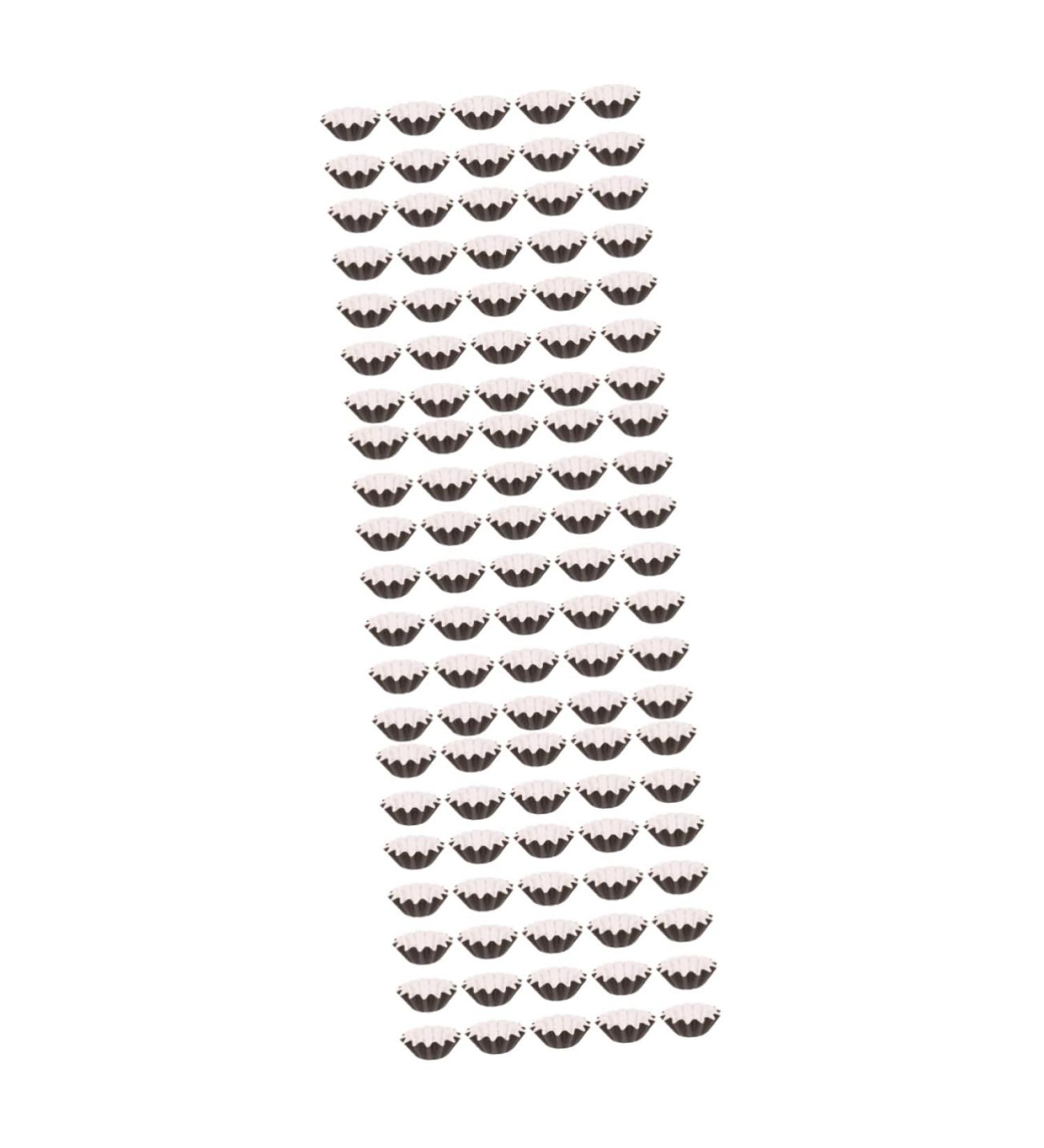 Garneck 150-Piece Waxed Waxliner Set for Wax Melting Burner - Black-Coated Paper Perfect for Heating & Lighting - 8.5x8.5x3cm - Buy Online on GoSupps.com