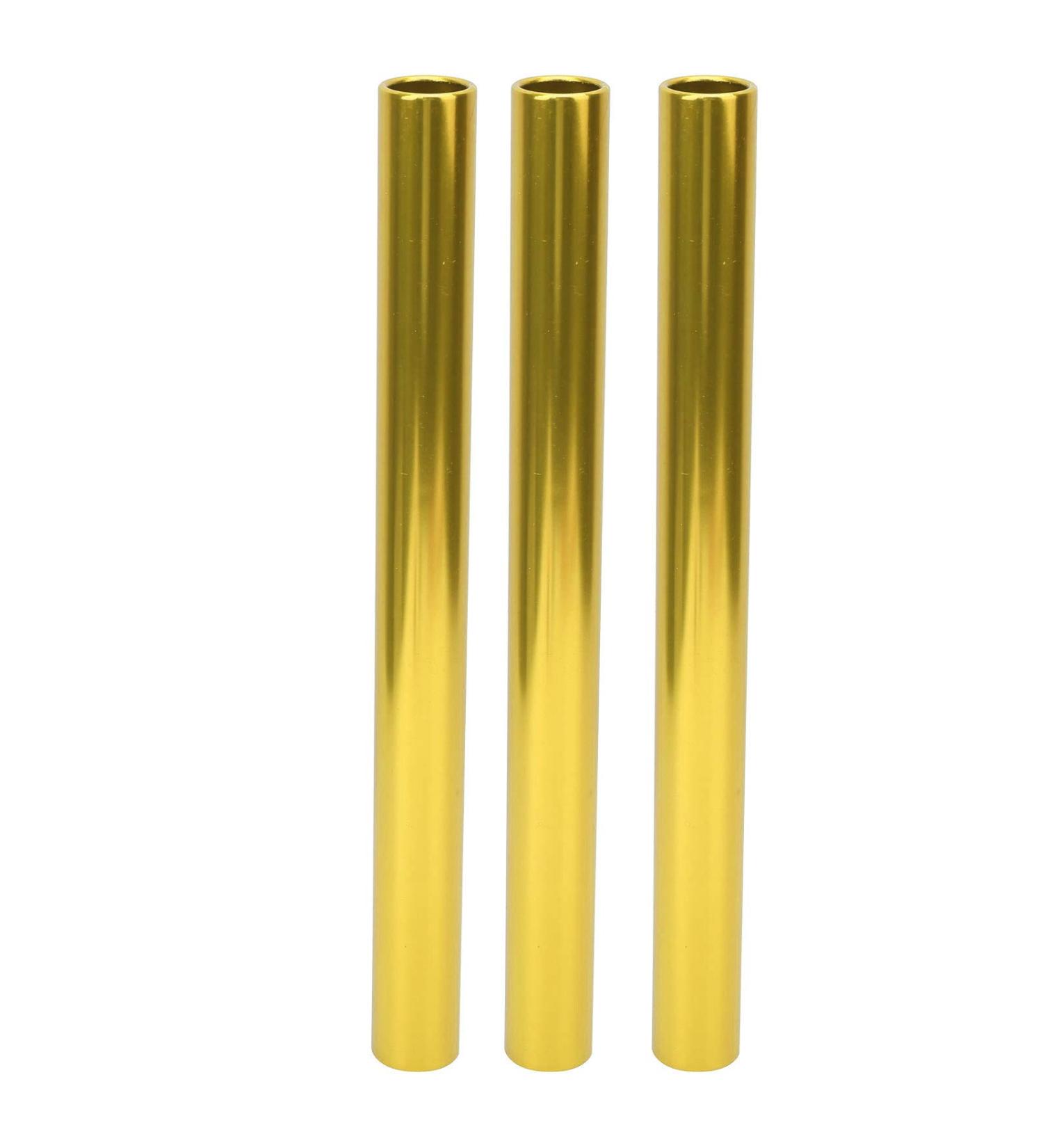 VGEBY Relay Batons 3Pcs Aluminum Alloy Track & Field for Athletes - Gold - Buy Online on GoSupps.com
