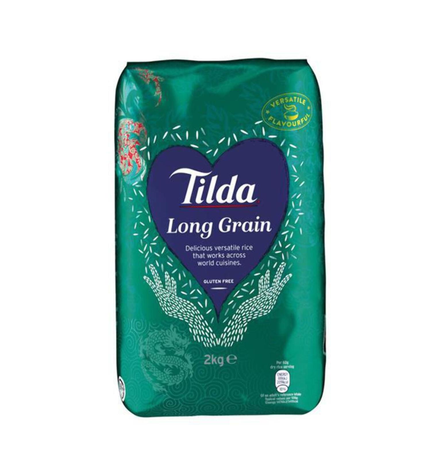 MASTilda Long Grain Rice 2kg Box of 6-Fd