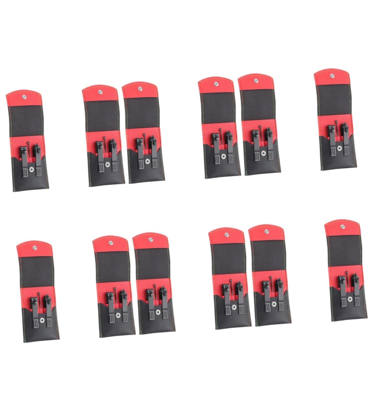 MAGICLULU 12 Sets Nail Set Household Cleaning Tools Nail Care Tools Professional Manicure Kit Nail Nippers Professional Cuticle Remover Portable Travel Stainless Steel - Buy Online on GoSupps.com