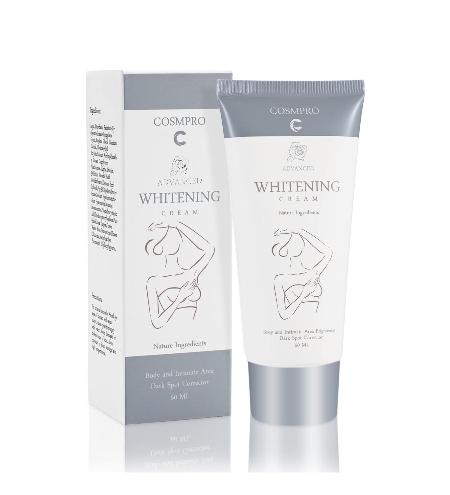 COSMPRO Skin Bleaching Cream - Intimate Area & Body Brightening Moisturizer 2oz - Buy Online on GoSupps.com