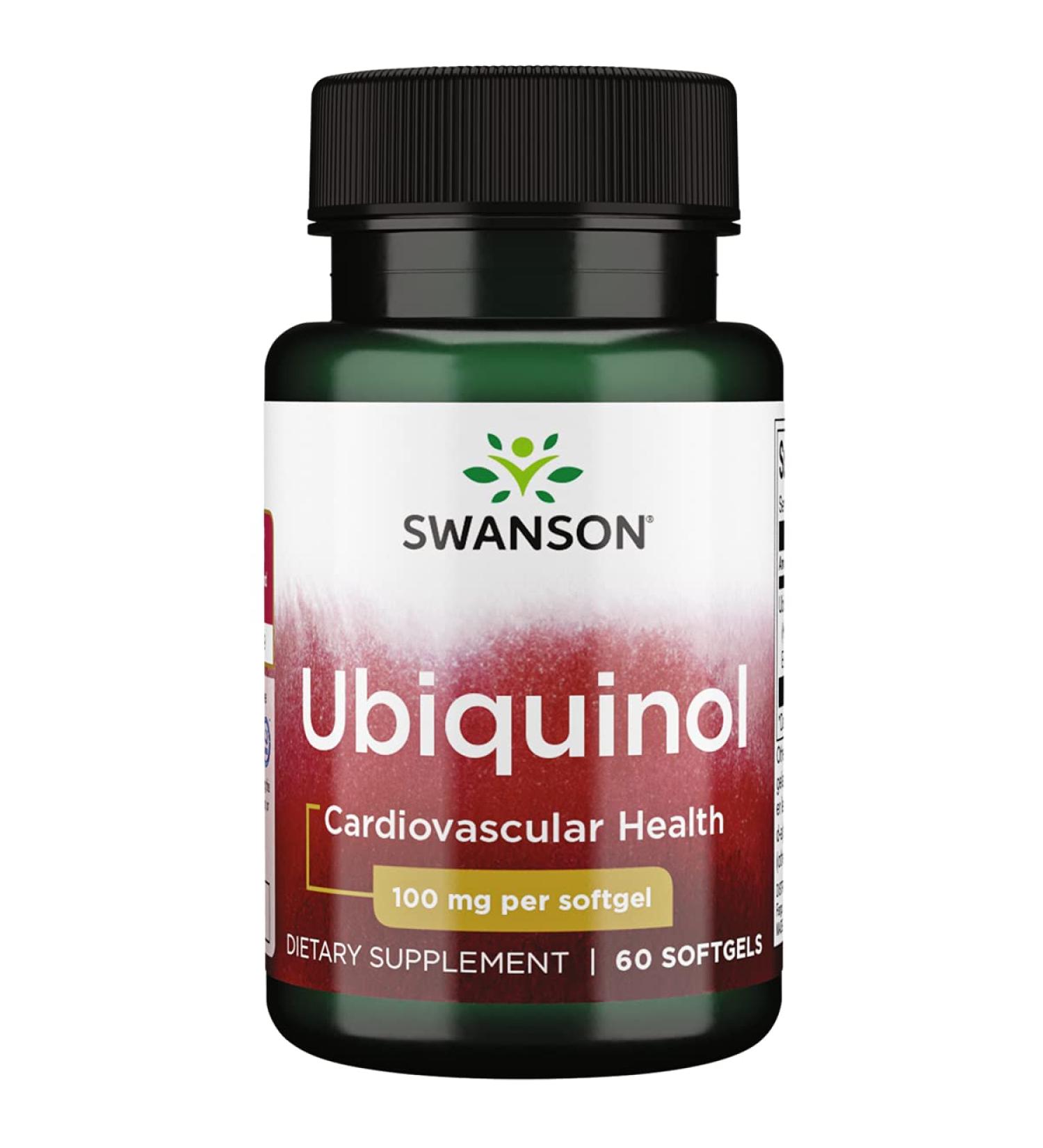 Buy Swanson Ubiquinol 100 mg - 60 Softgels | Premium Heart & Energy Support | International Shipping Available - Buy Online on GoSupps.com