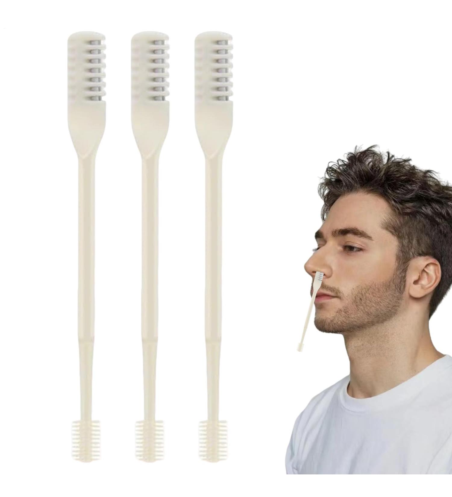 Nose Hair Trimmer Doubleheaded Nose Hair Trimmer 360 Rotatable Portable Grooming Tool for Cutting on the Go Yellow - Buy Online on GoSupps.com