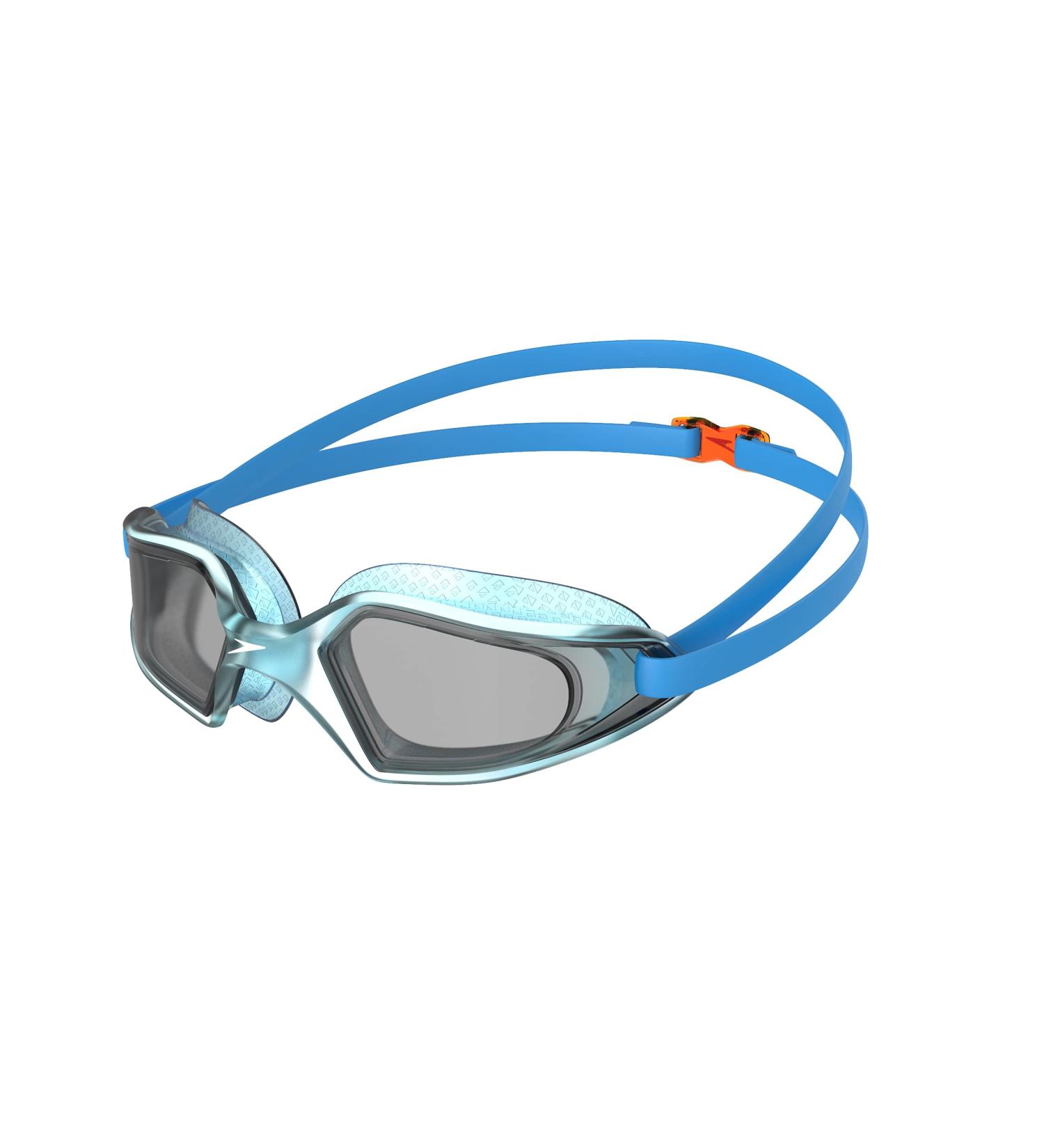 Speedo Unisex Children's Hydropulse Junior Swimming Goggles - Pool Blue & Chilli Blue One Size International Shipping Available - Buy Online on GoSupps.com