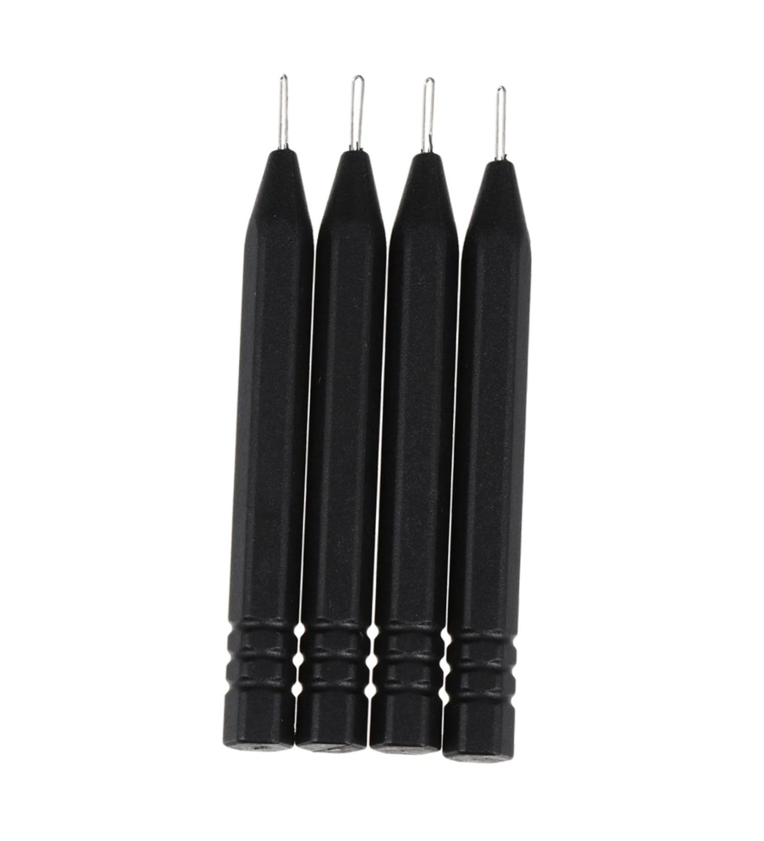 HOLIDYOYO 4pcs Earwax Remover for Hearing Aids Steel Needle Rod Earmold Cleaner Cleaning Tool for Professional Personal Use - Buy Online on GoSupps.com