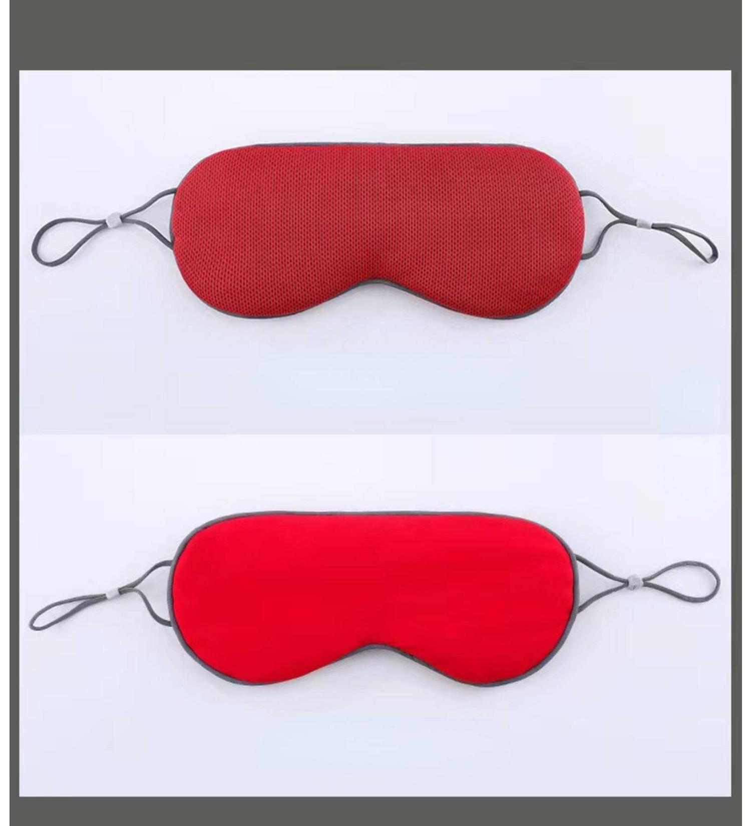 Dual-Use Warm & Cool Eye Mask for Sleep - Breathable Traceless Design for Men & Women | Perfect for Travel & Office - Buy Online on GoSupps.com