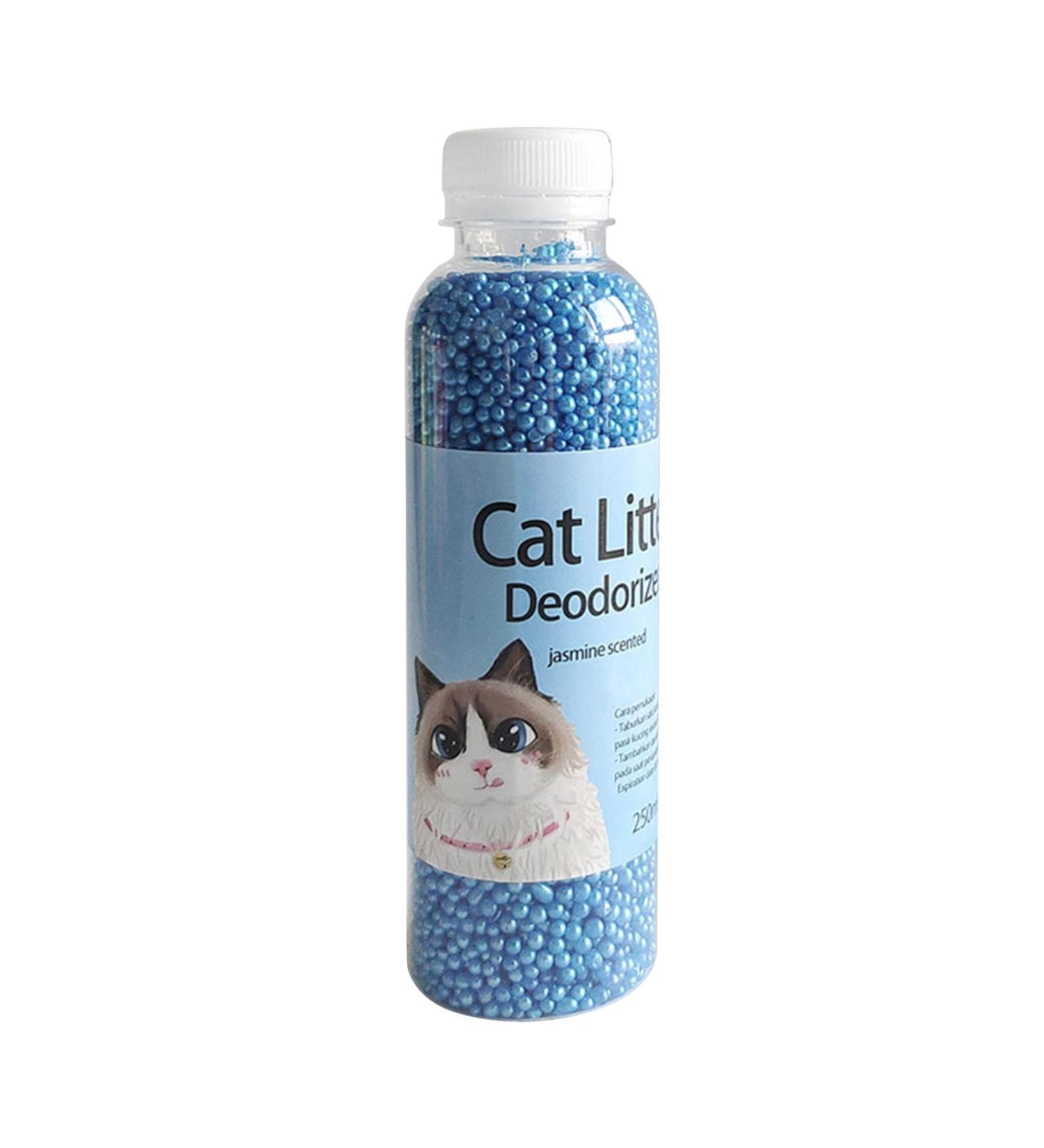 227 ml Cat Toilet Odor Remover - Activated Carbon Pearls for Pet Safety & Freshness - Buy Online on GoSupps.com