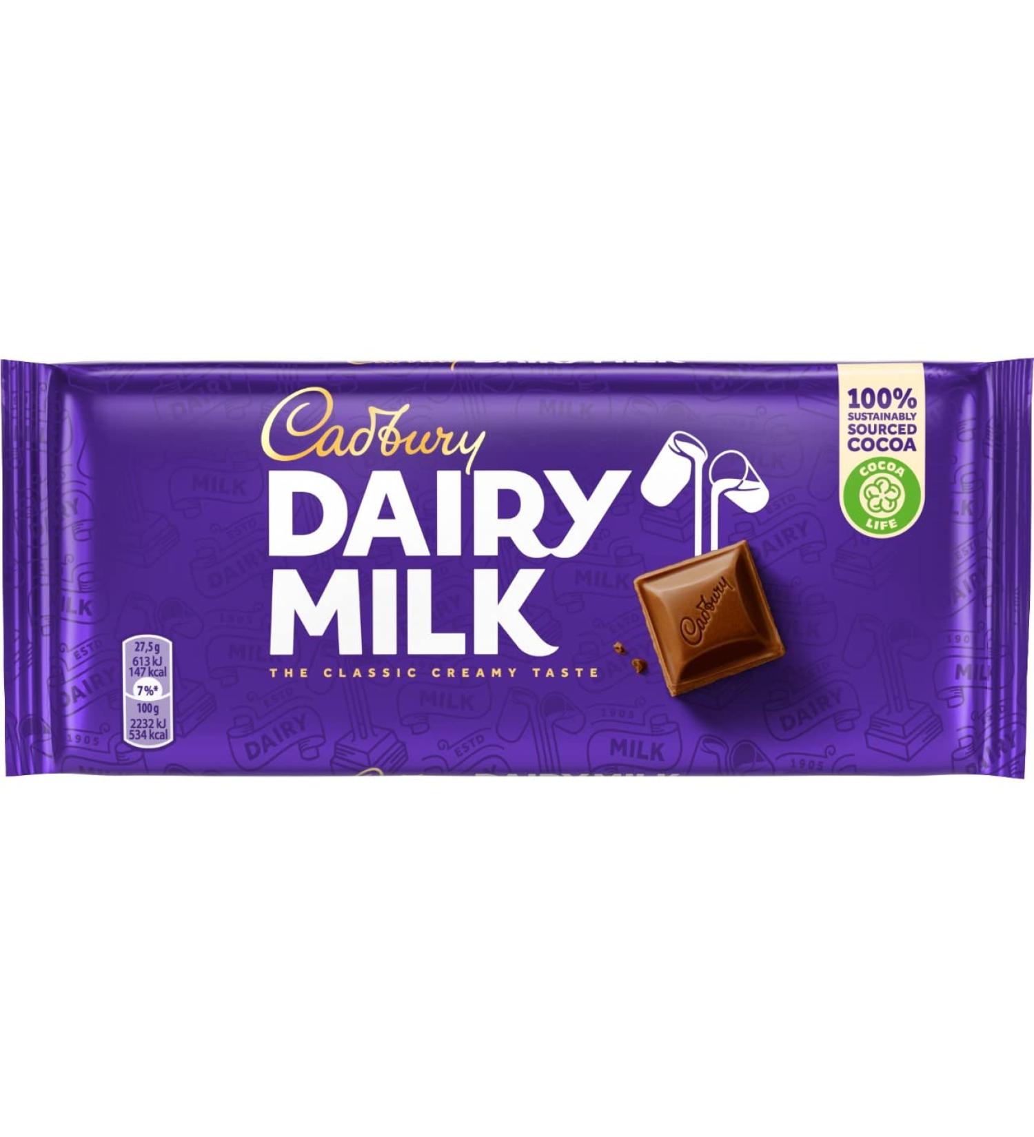 Cadbury Cadbury Milk Chocolate Bar 99g