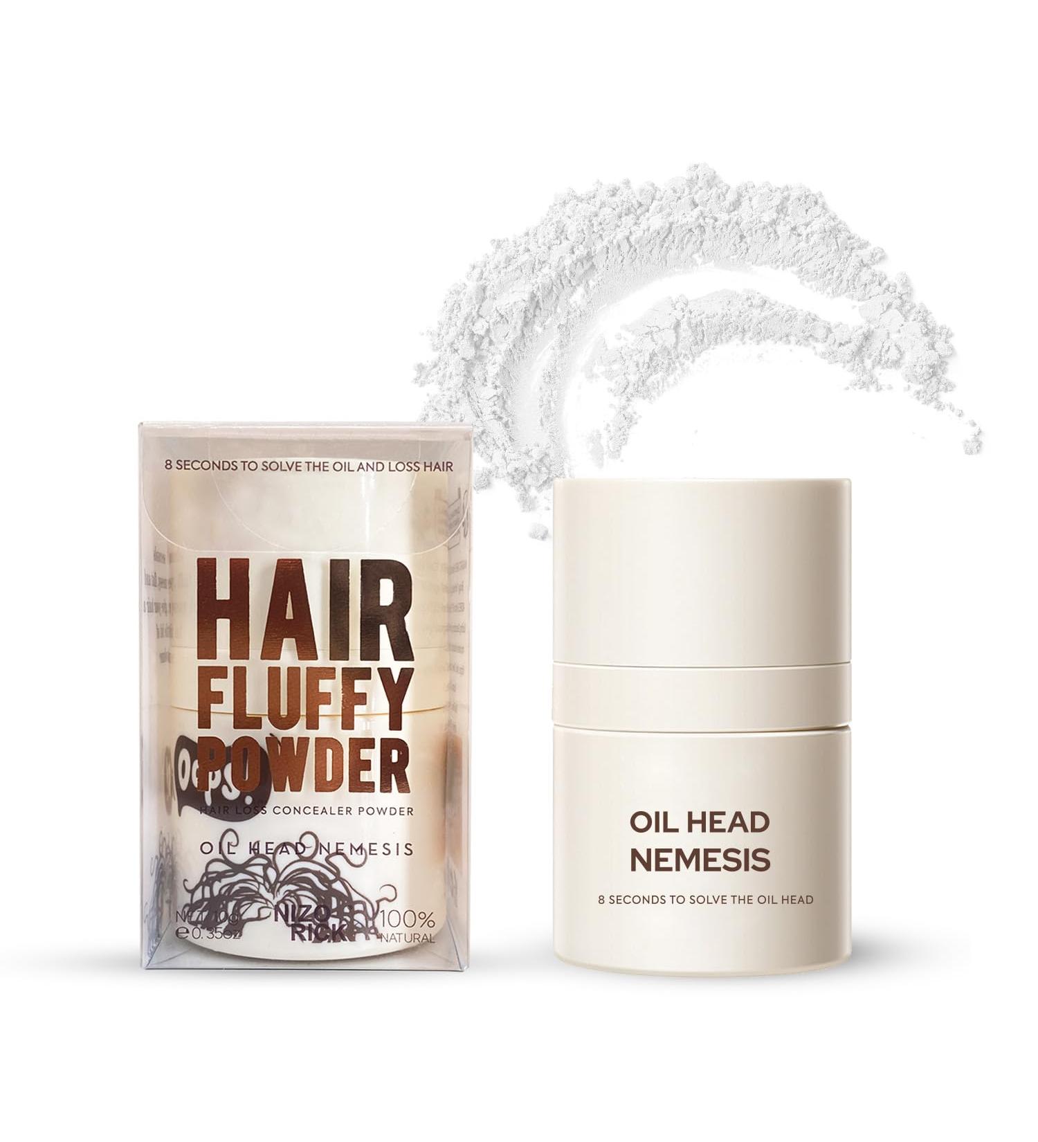 Hair Volume Powder - Instant Conceal Hair Loss Root Touch Up Styling Powder for Men & Women - 10g (White - Buy Online on GoSupps.com