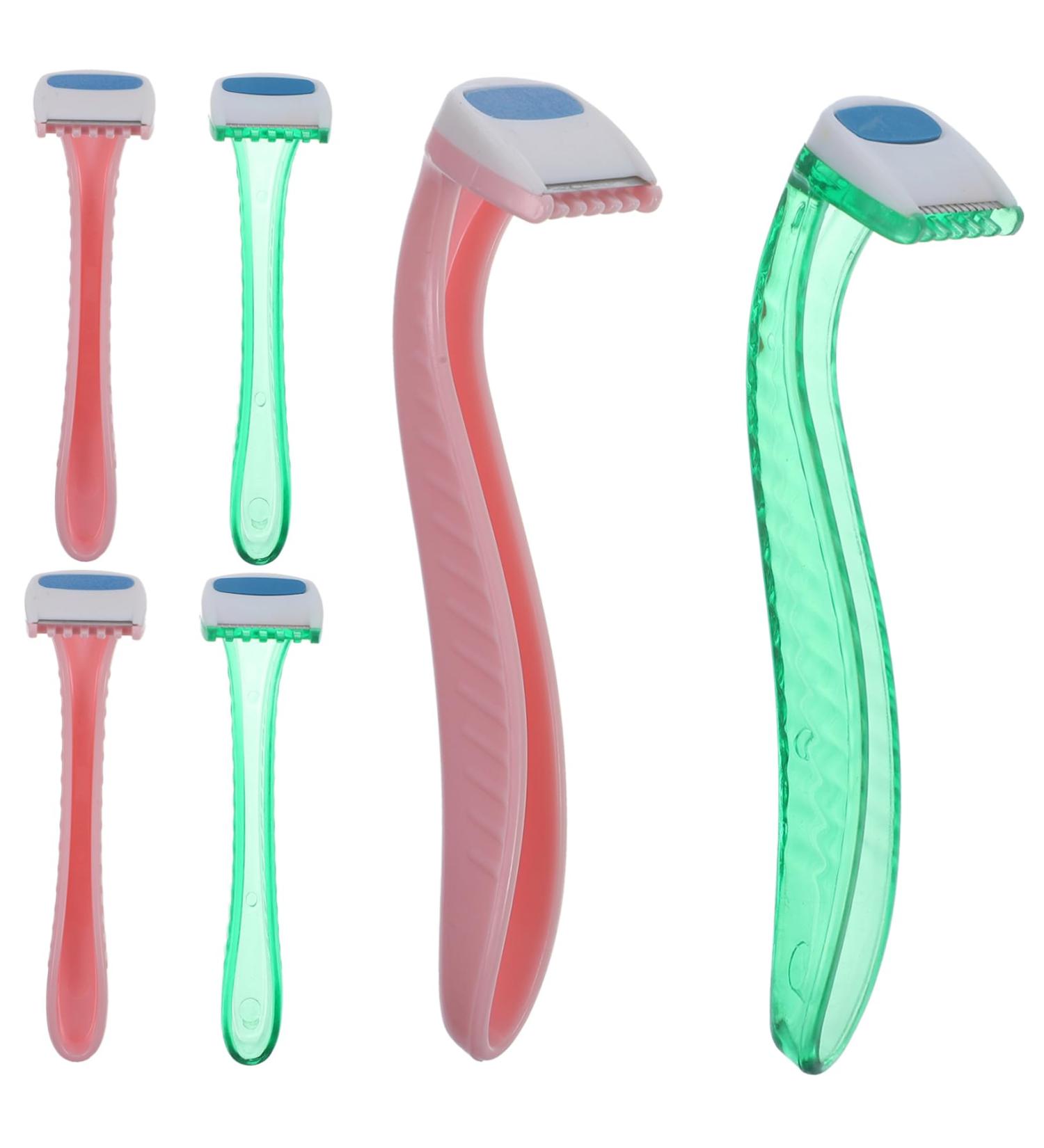 18 Pcs Rasoir pilateur Femme Tondeuse Poils pour Corps Jambes Bras et Zones Sensibles et Portable pour Voyage et Couleur Al atoire - Buy Online on GoSupps.com