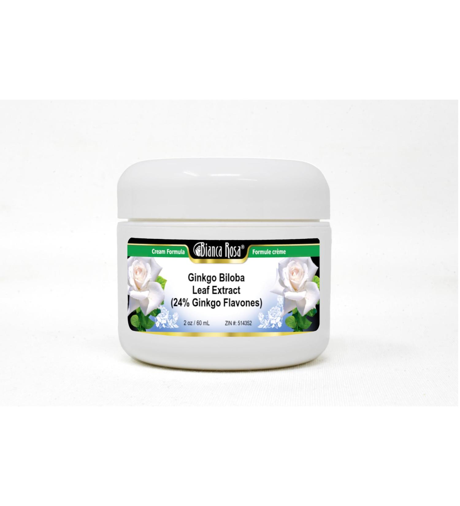 Bianca Rosa Ginkgo Biloba Leaf Extract (24% Ginkgo Flavones) Cream (2 oz ZIN: 514352) - Buy Online on GoSupps.com