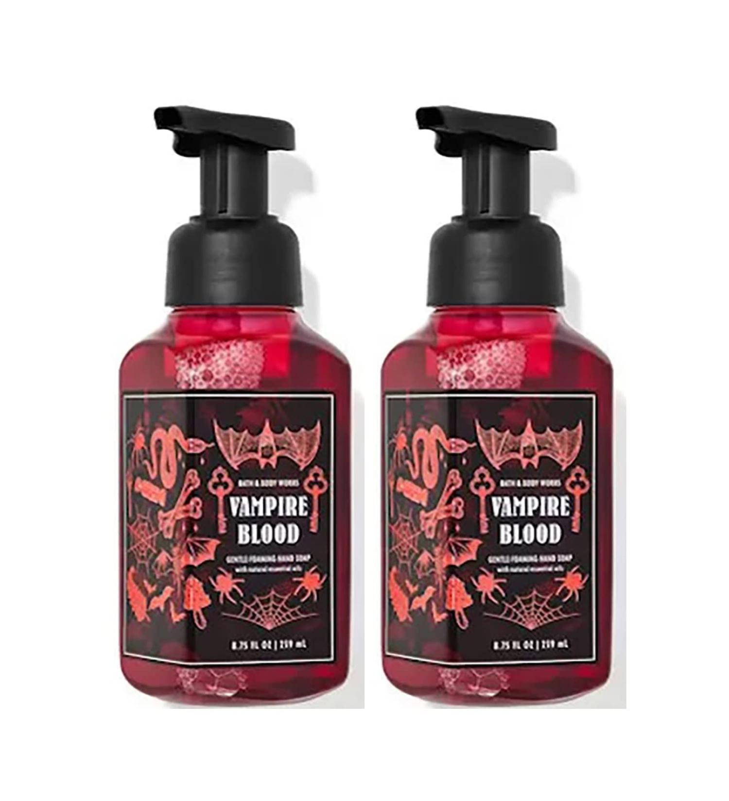 Bath & Body Works Vampire Blood Gentle Foaming Hand Soap 8.75 Ounce 2-Pack (Vampire Blood) Vampire Blood 8.75 Ounce