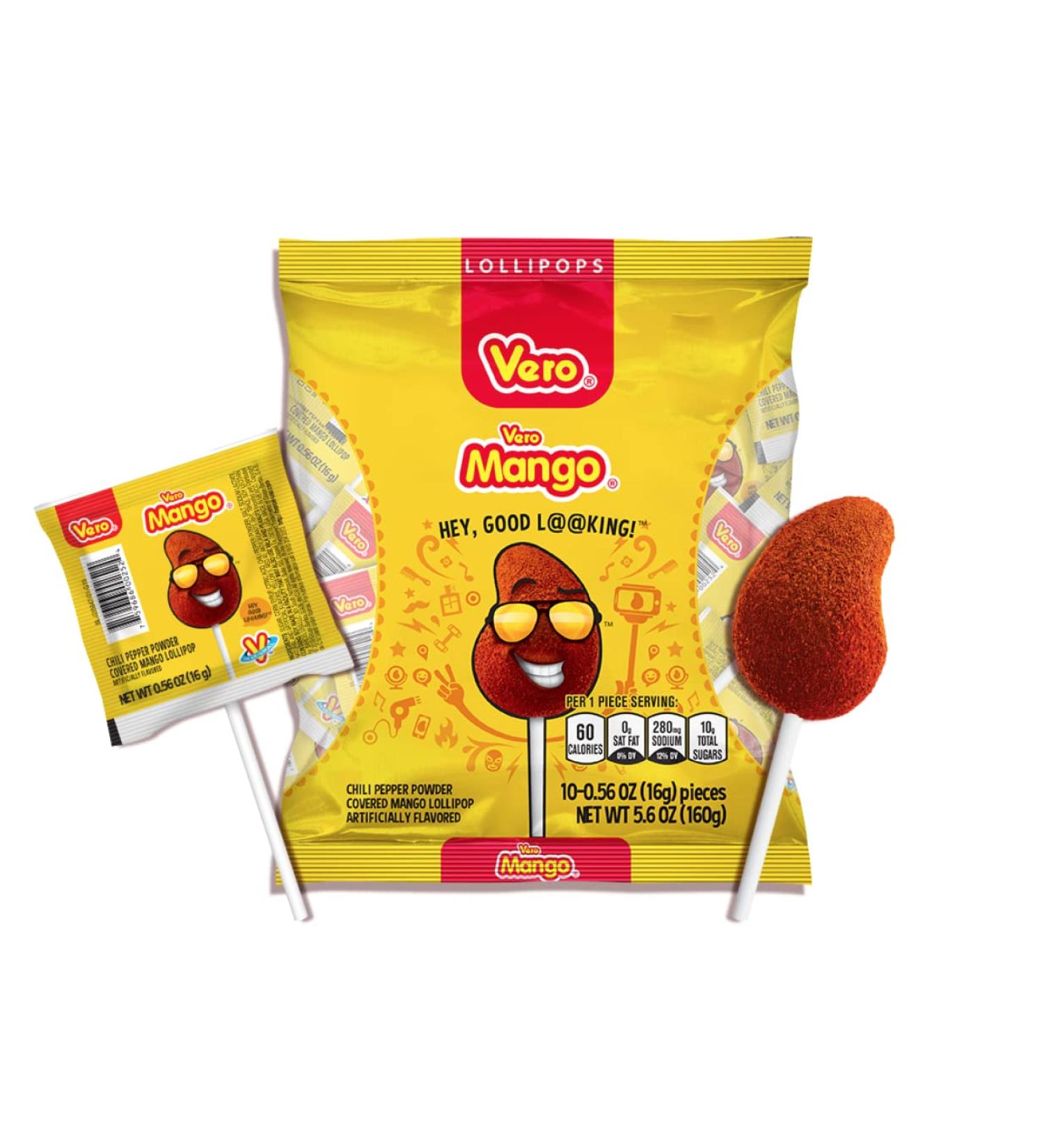 Vero Mango Spicy Lollipop 40 pcs