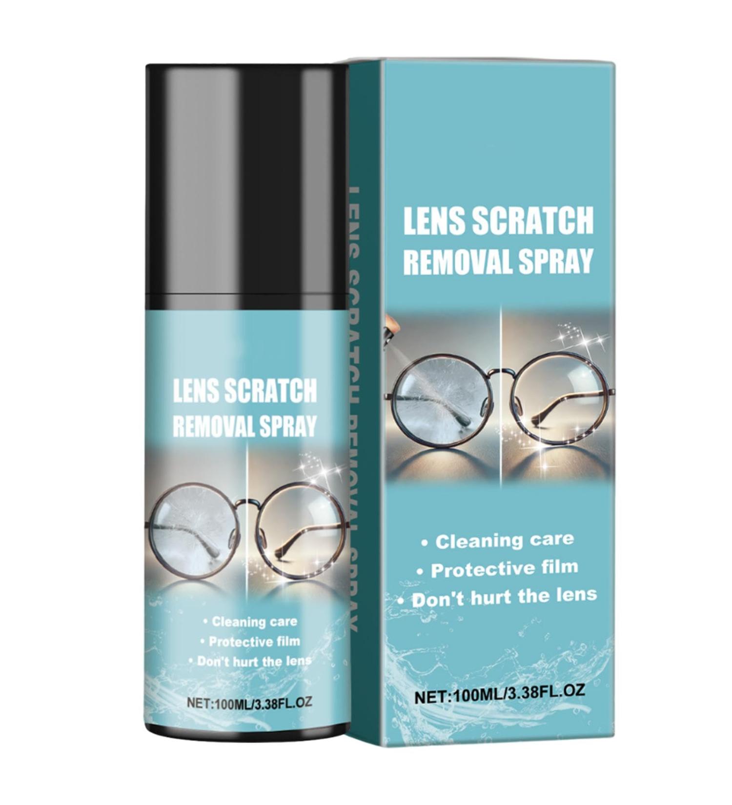 Fovolat Sunglass Scratch Remover | Eyewear Cleaner Spray 100ml Lens Scratch Remover Glasses Cleaner Spray for Sunglasses Screen Cleaner Tools - Buy Online on GoSupps.com