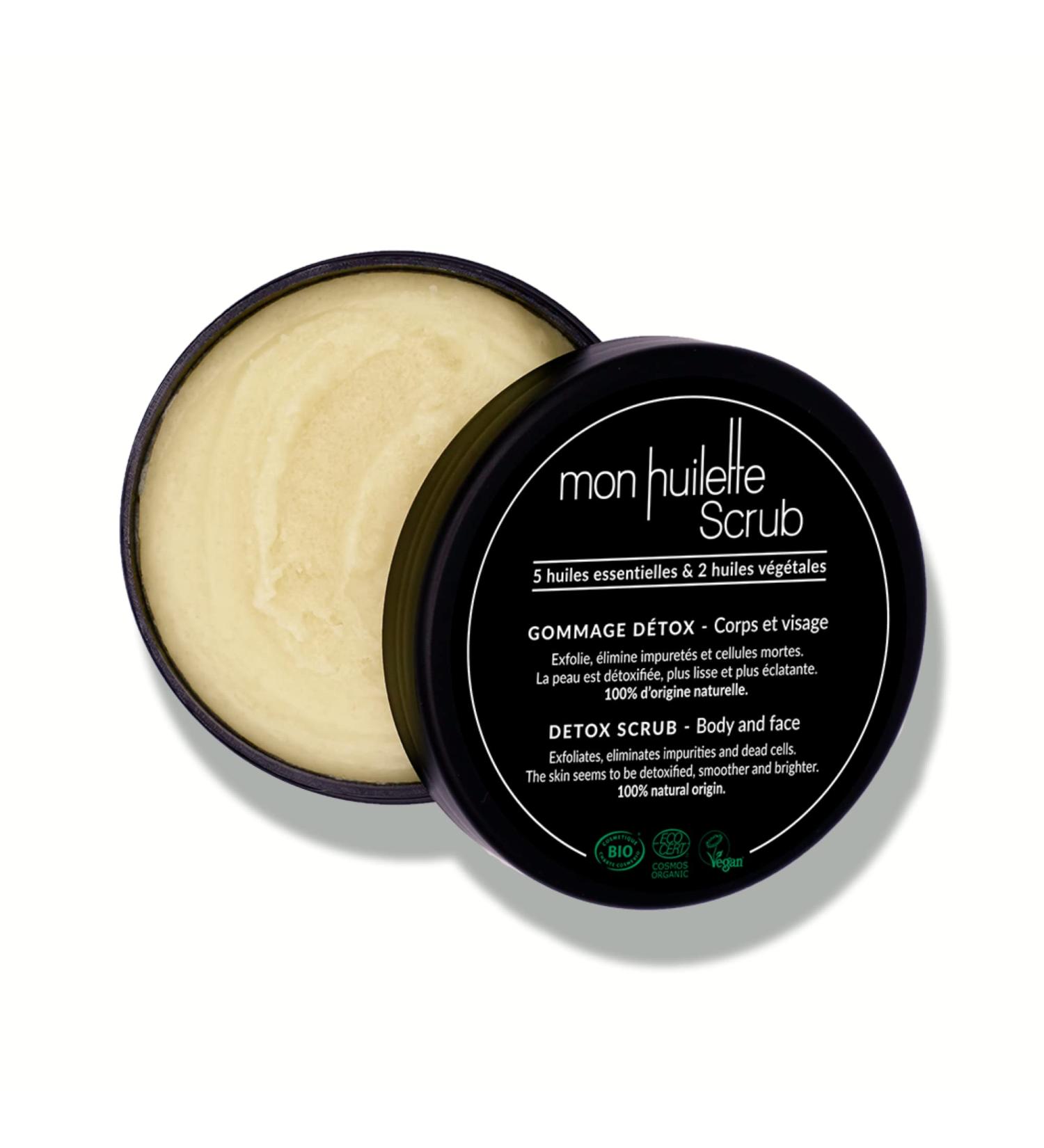LAB ESSENTIEL SCRUB Exfoliating Scrub - 100% Natural Sugar - Detoxifies and Smooths - Face and Body - Unique Fragrance Source of Relaxation - Skin is Softer and Sharper LES HUILETTES - Buy Online on GoSupps.com