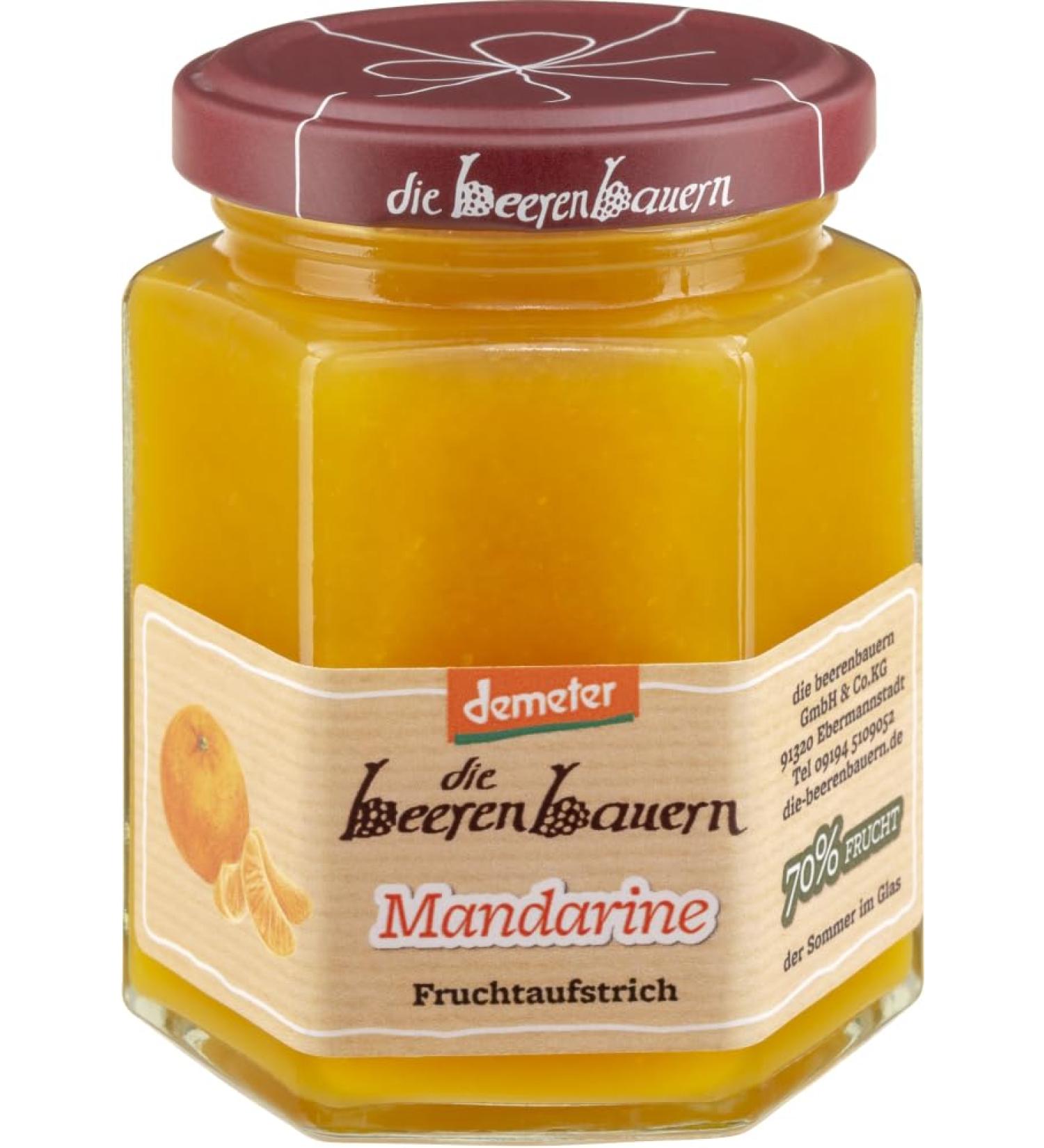 Die Beerenbauern The Berry Farmers Organic Mandarin Pie Dough (6 x 200 g)