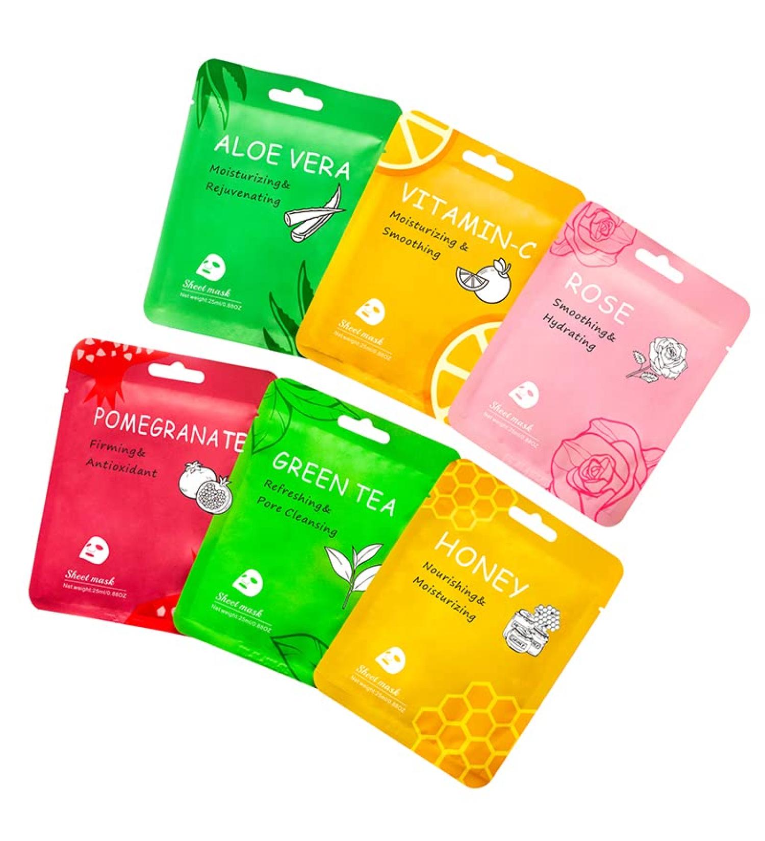 Buy C&M Classics Korean Sheet Masks - Hydrating Variety Pack of 6 | Natural Plant Extracts - International Shipping Available - Buy Online on GoSupps.com