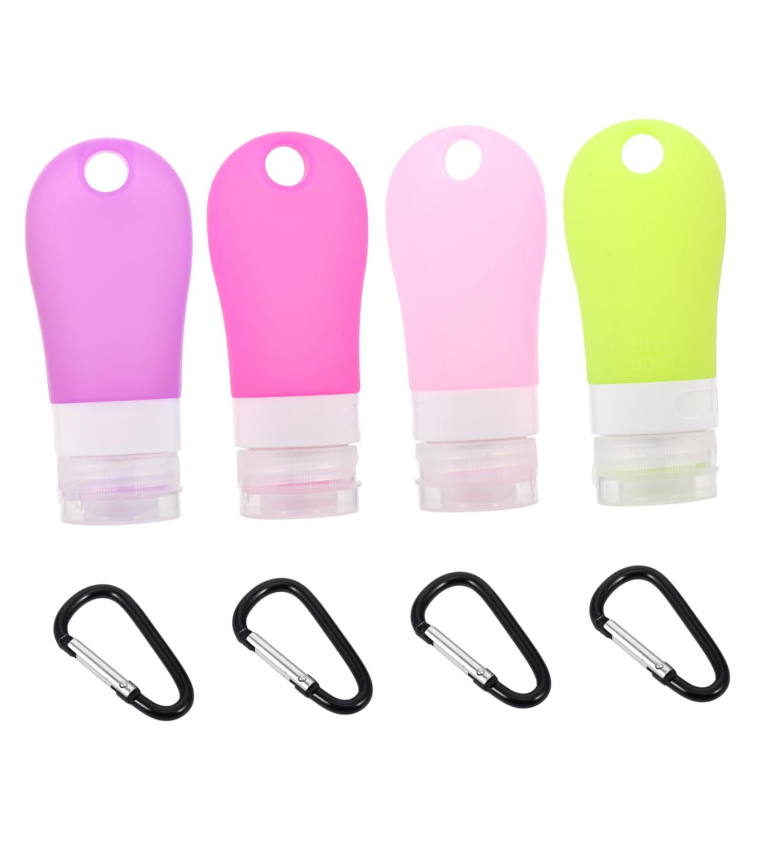 FRCOLOR Aboard Buckle Bottling Liquid Container Squeeze Dispenser With Hook Travel Silica Gel Bottle - Buy Online on GoSupps.com