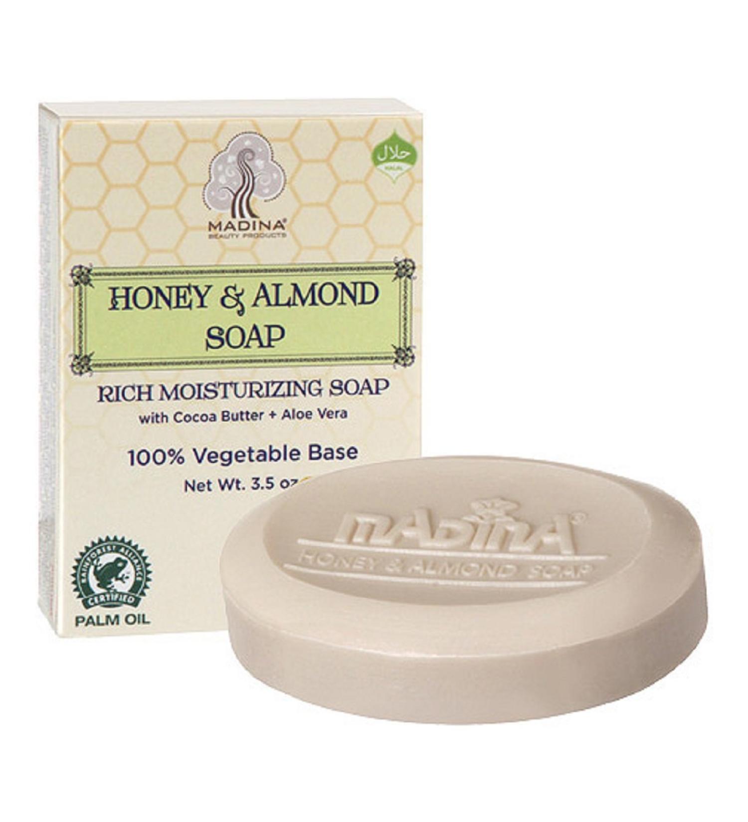 Madina Bar Soaps (Honey & Almond)