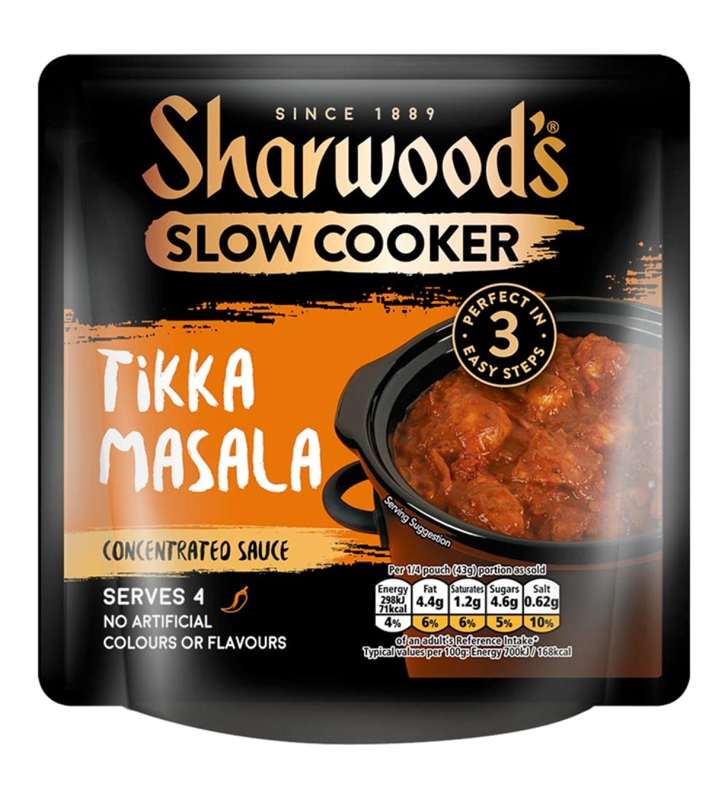 Sharwood's Slow Cooker Tikka Masala Concentrated Sauce 170g